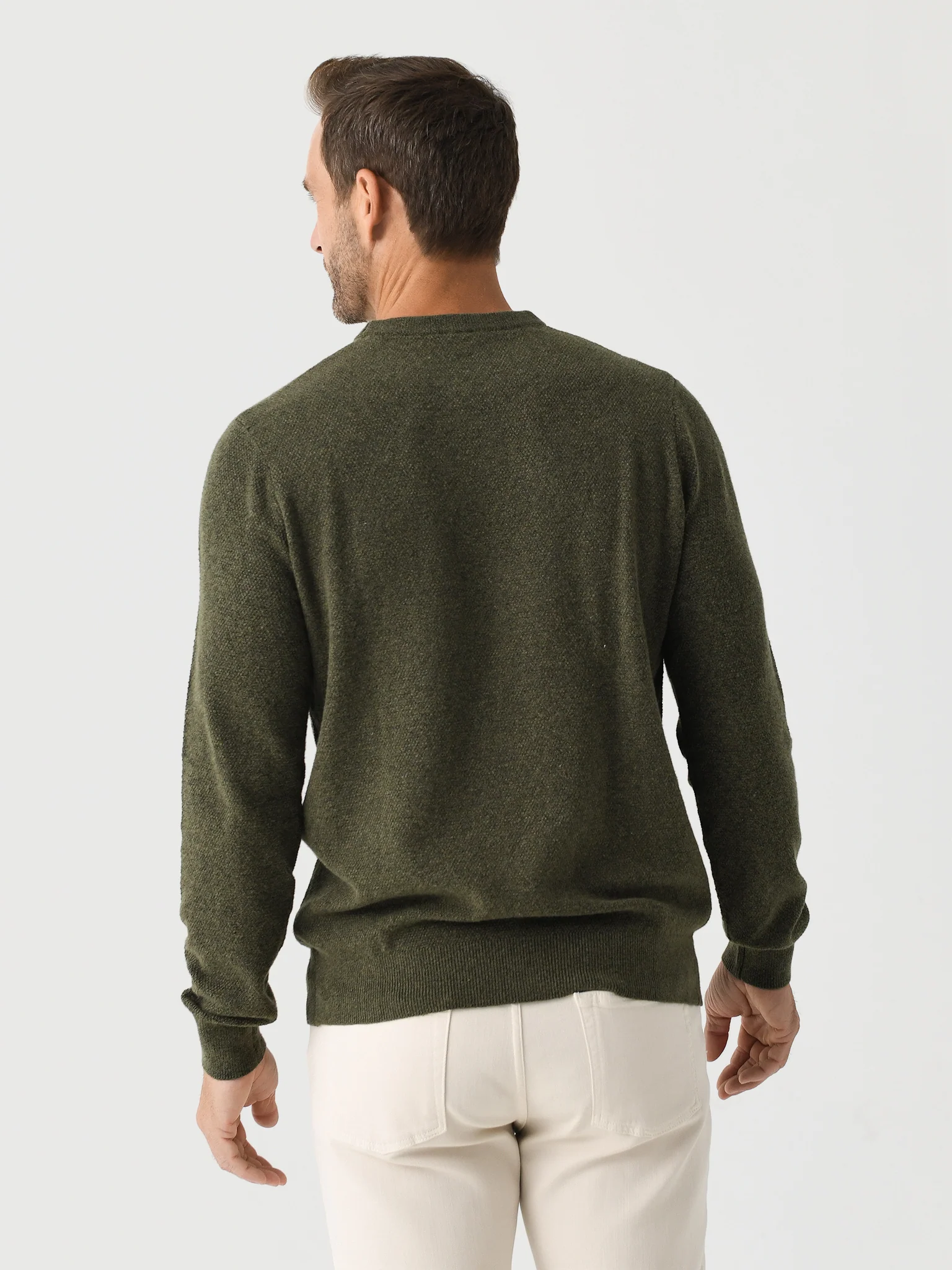 Faherty Brand Men's Jackson Crew Sweater - Image 6