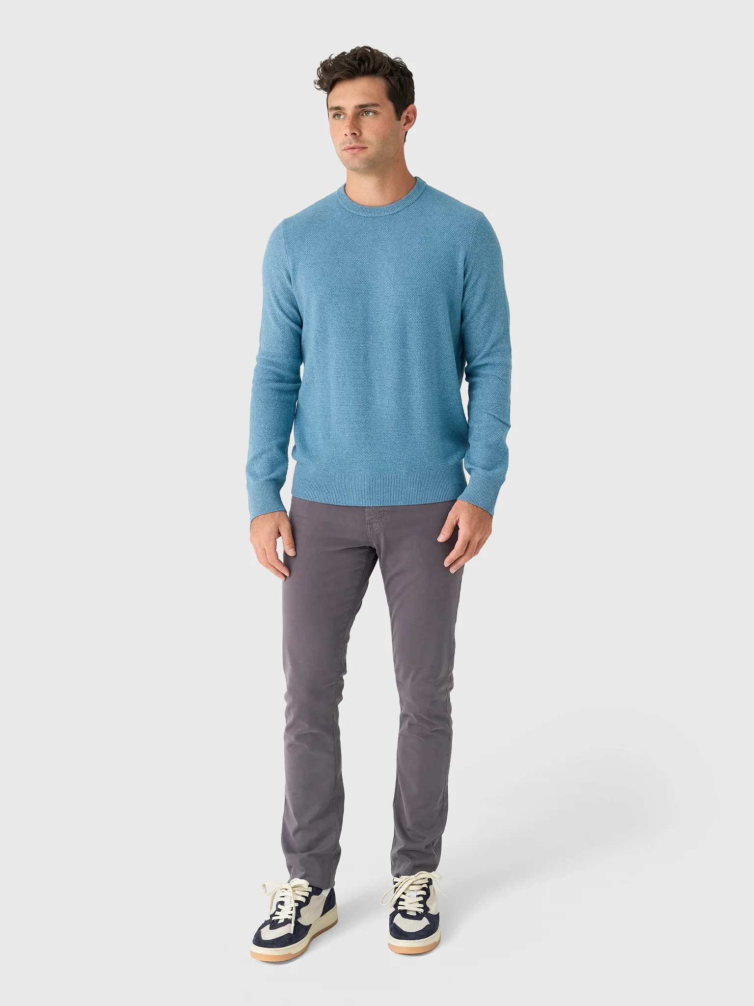 Faherty Brand Men's Jackson Crew Sweater - Image 8