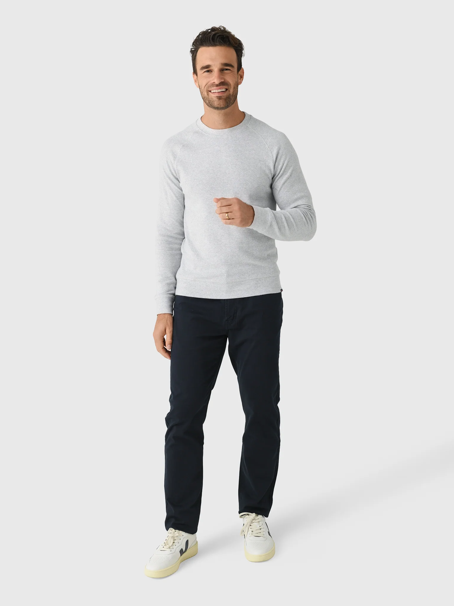 Faherty Brand Men's Legend Crew Sweater - Image 2