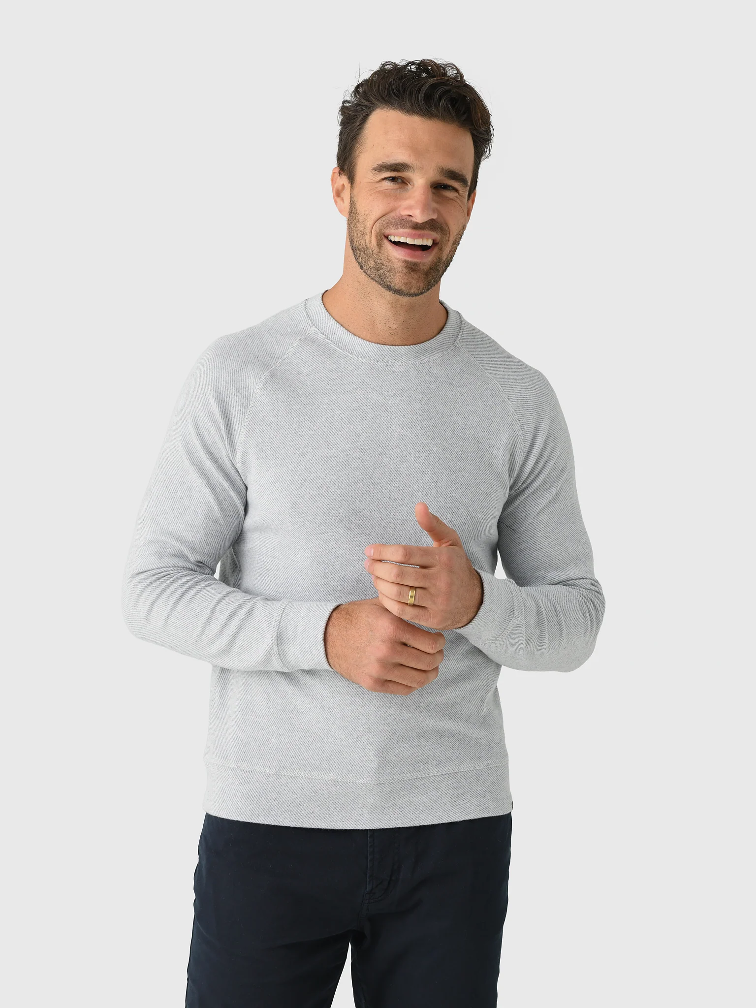 Faherty Brand Men's Legend Crew Sweater - Image 6