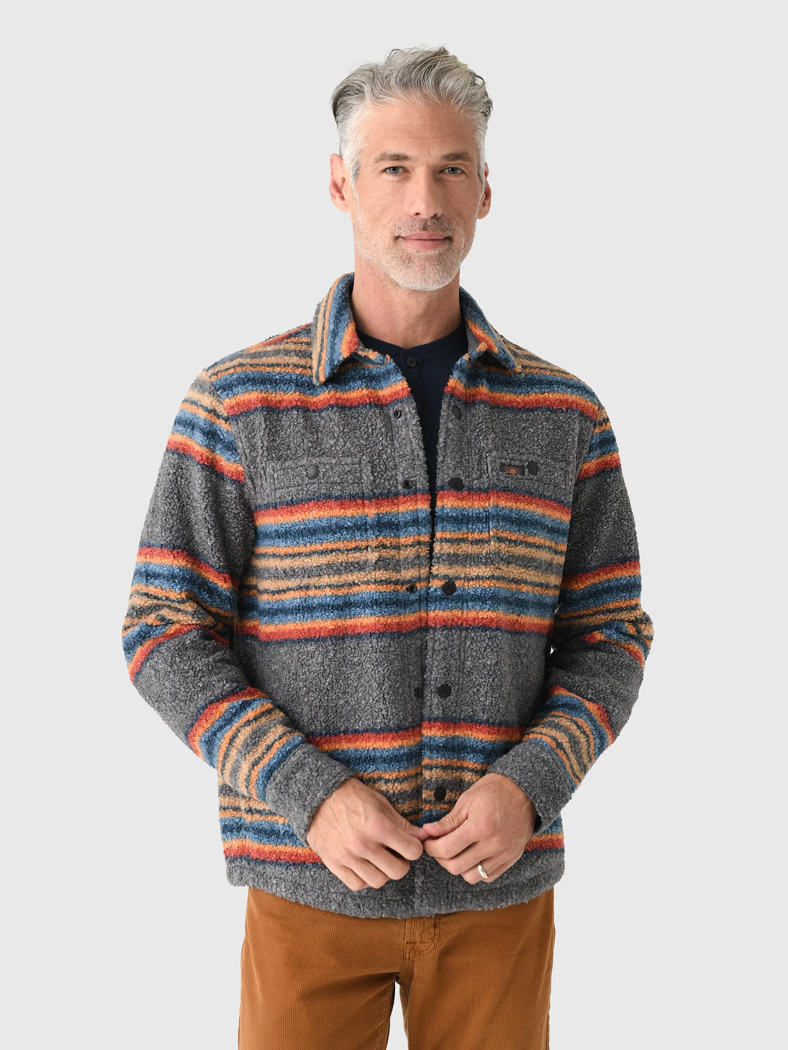 Faherty Brand Men's Range Fleece CPO - Image 12
