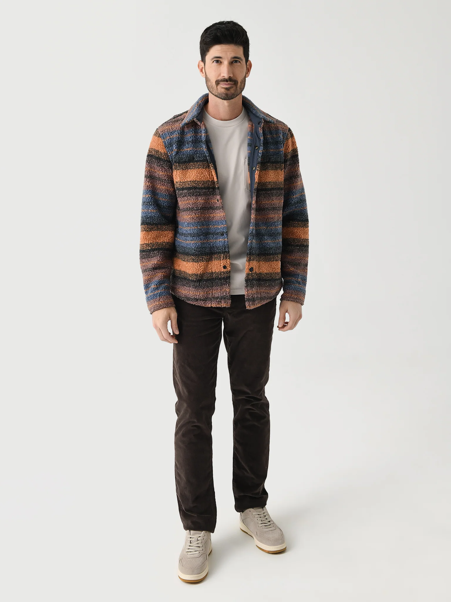 Faherty Brand Men's Range Fleece CPO - Image 6