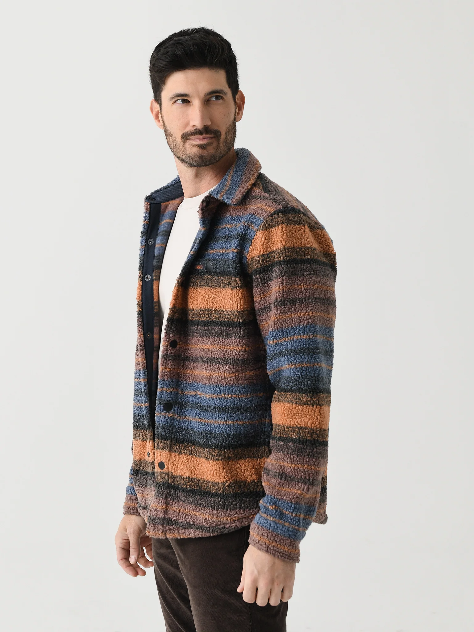 Faherty Brand Men's Range Fleece CPO - Image 7