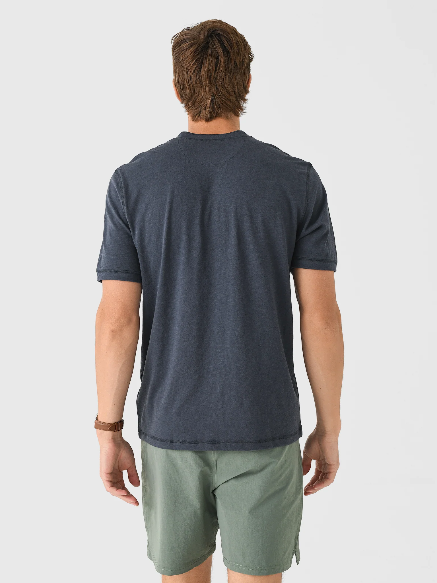 Faherty Brand Men's Short-Sleeve Sunwashed Henley - Image 3