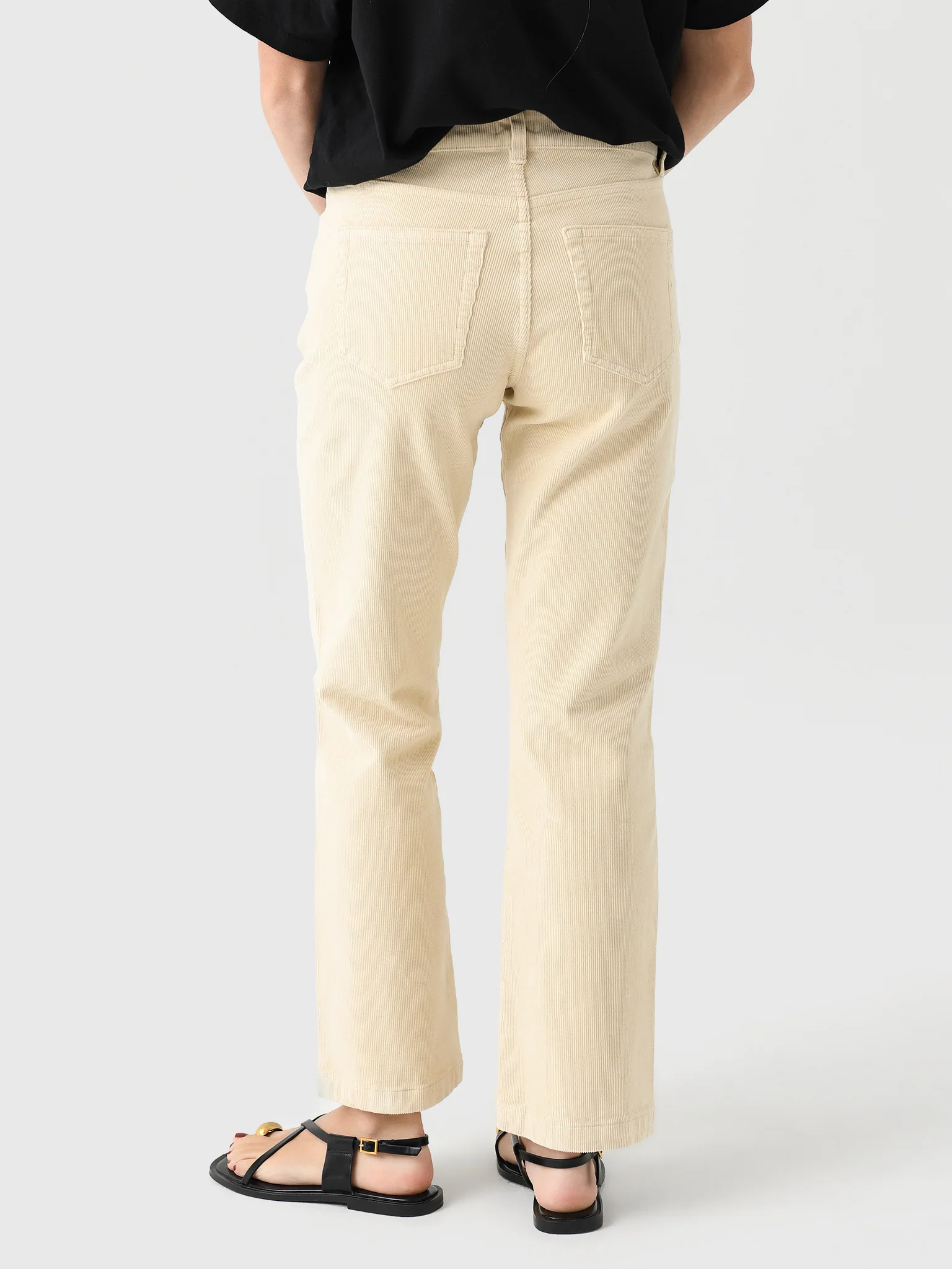 Faherty Brand Women's SoftStretch Cord Flare Pant - Image 8