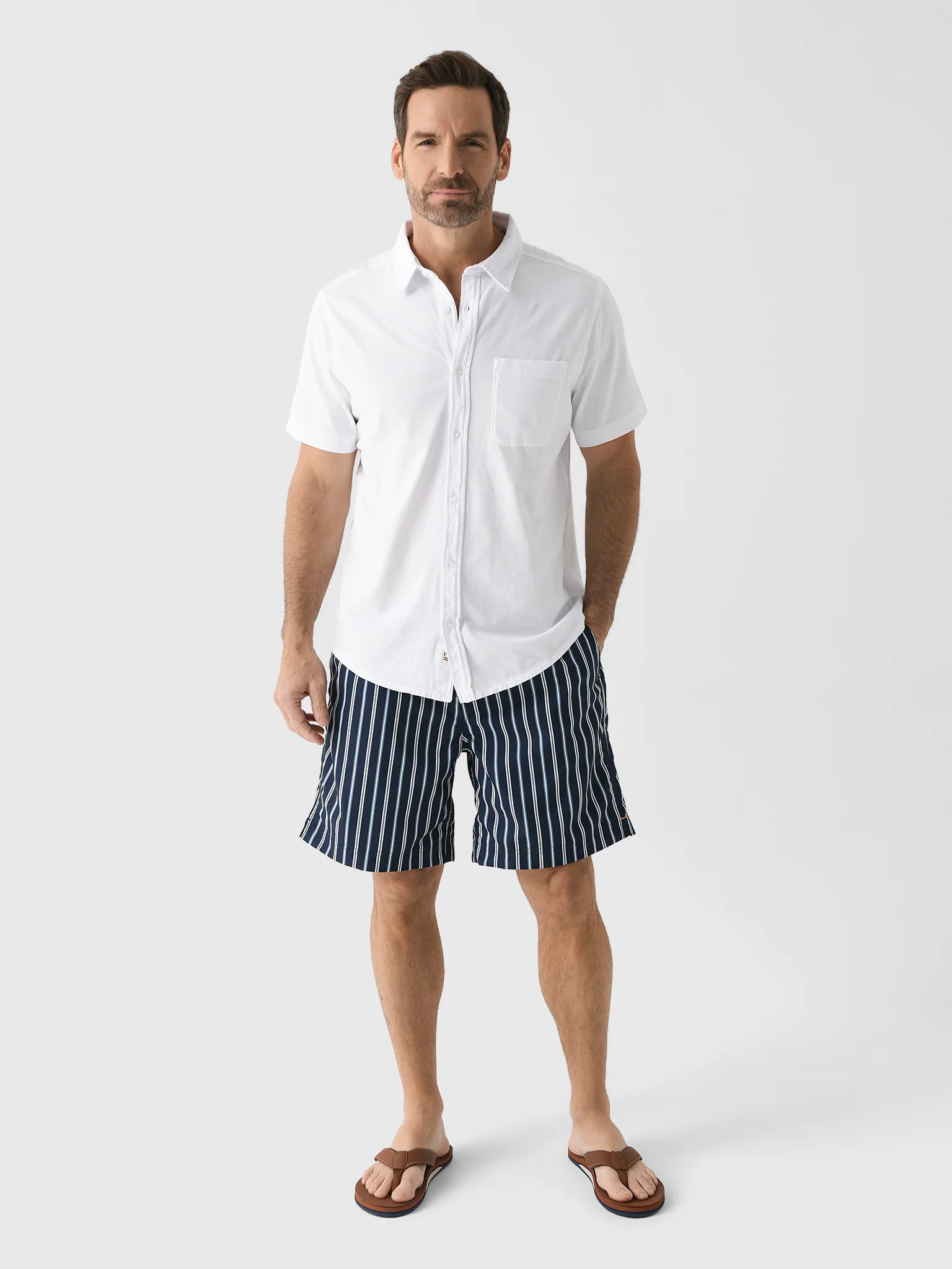 Fair Harbor Men's The Saltaire Short Sleeve Shirt - Image 10