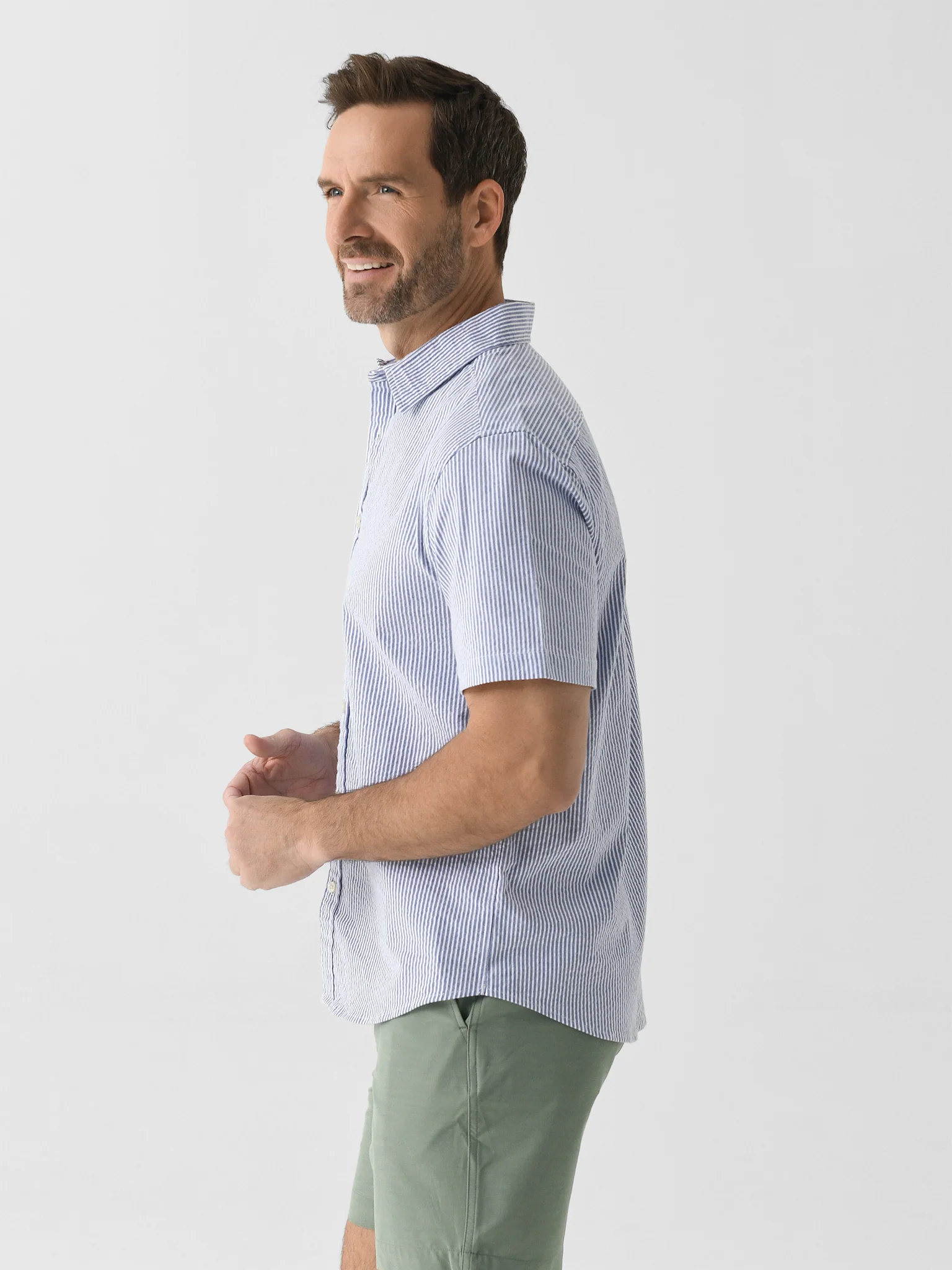 Fair Harbor Men's The Seersucker Shirt - Image 8