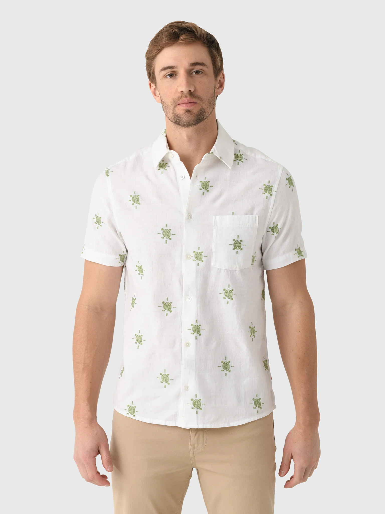 Far Afield Men's Jacquard Sun Shirt