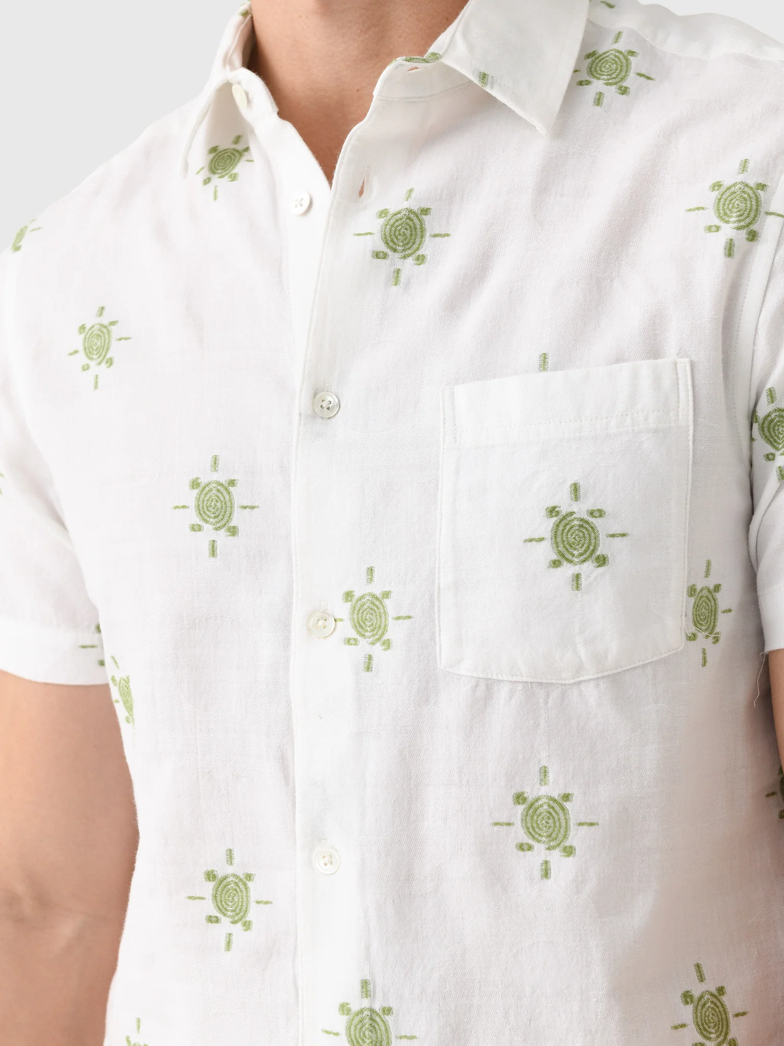 Far Afield Men's Jacquard Sun Shirt - Image 5
