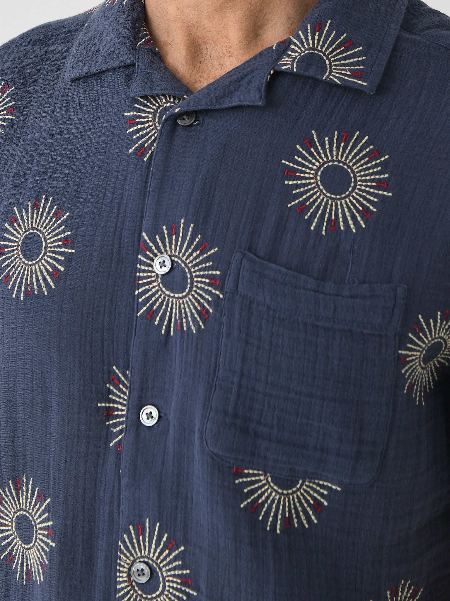 Far Afield Men's Stachio Short Sleeve Shirt - Image 5