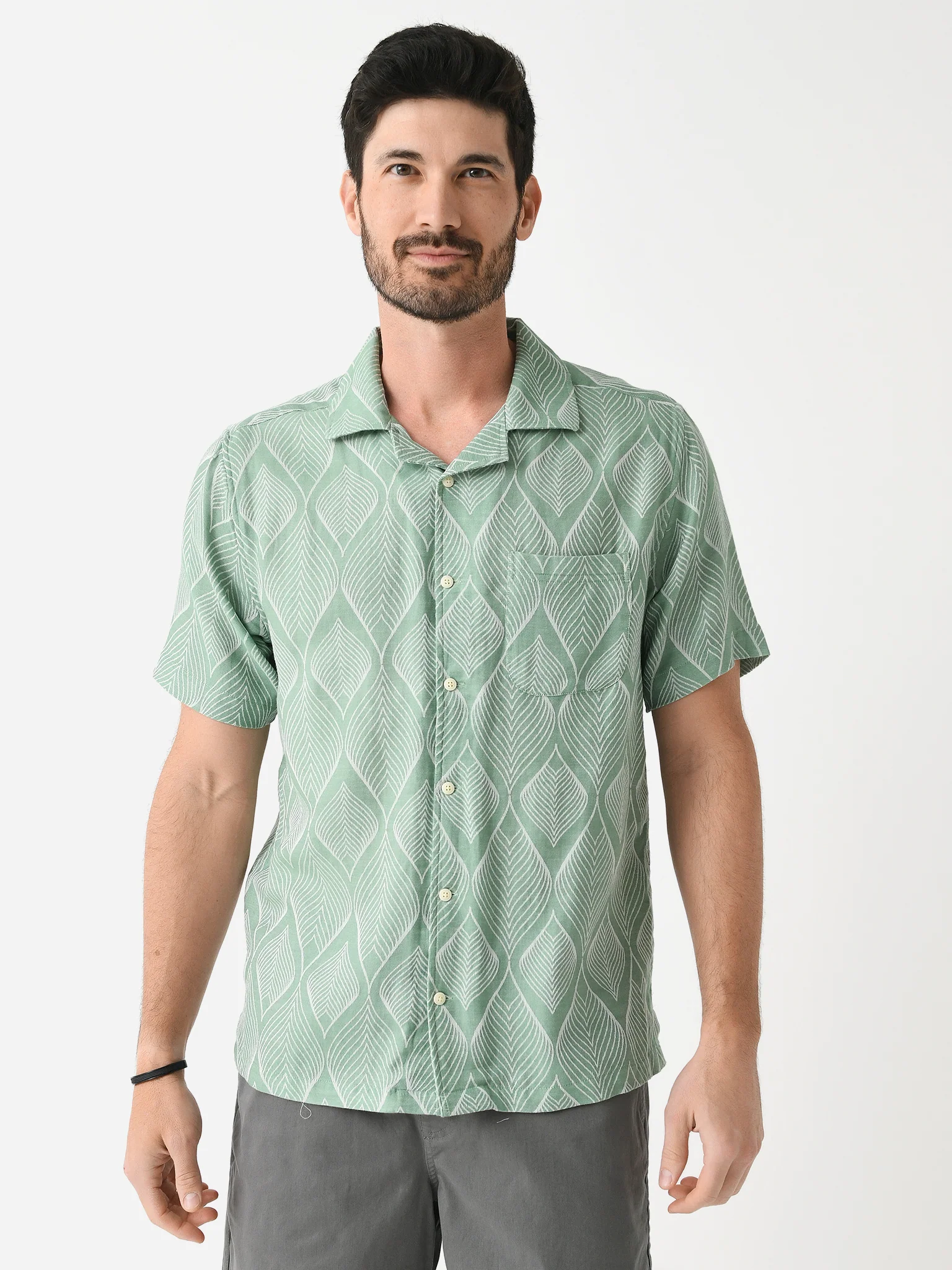 Far Afield Men's Stachio Short Sleeve Shirt