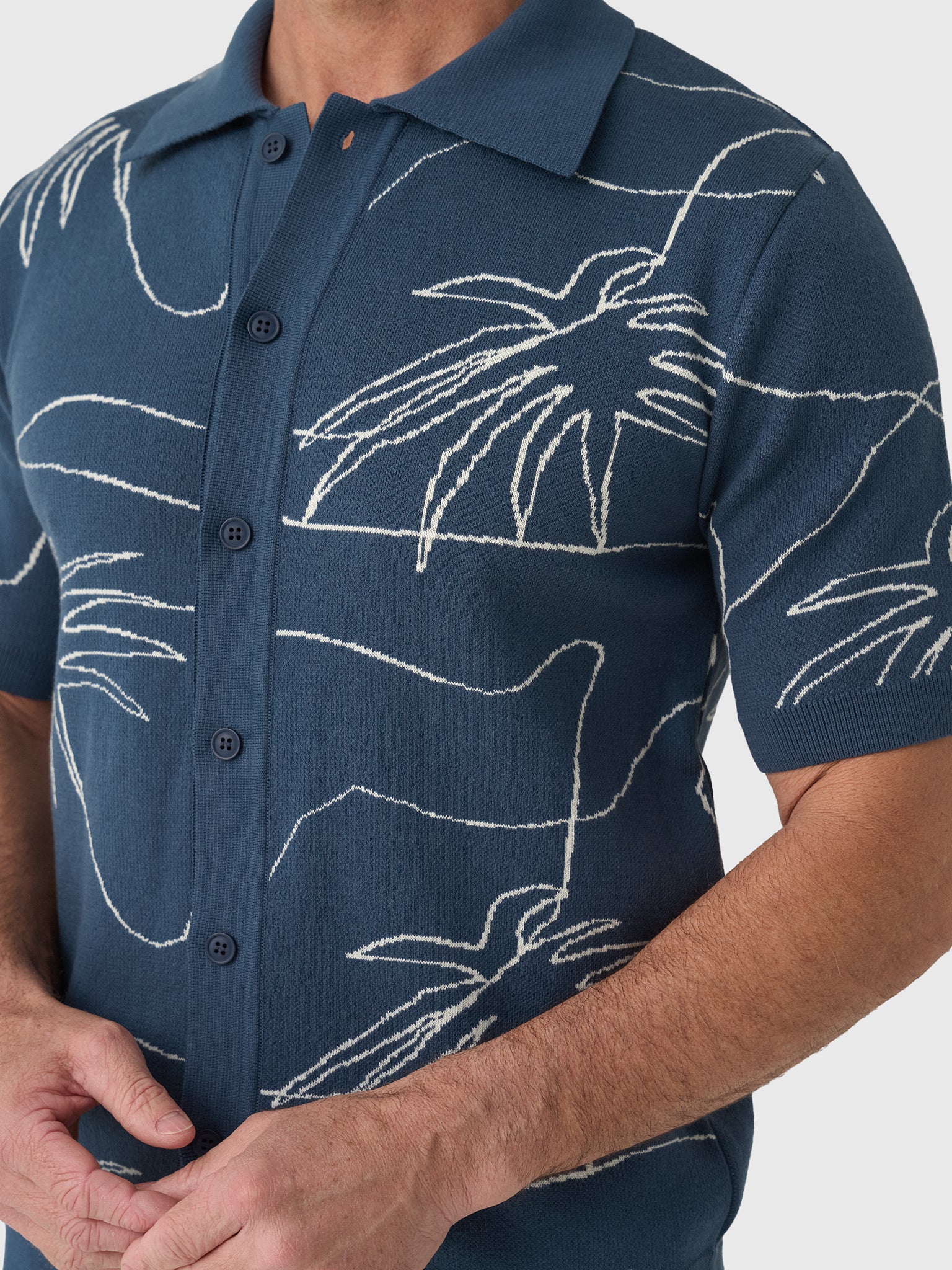 Far Afield Men's Zigger Knitted Shirt - Image 5