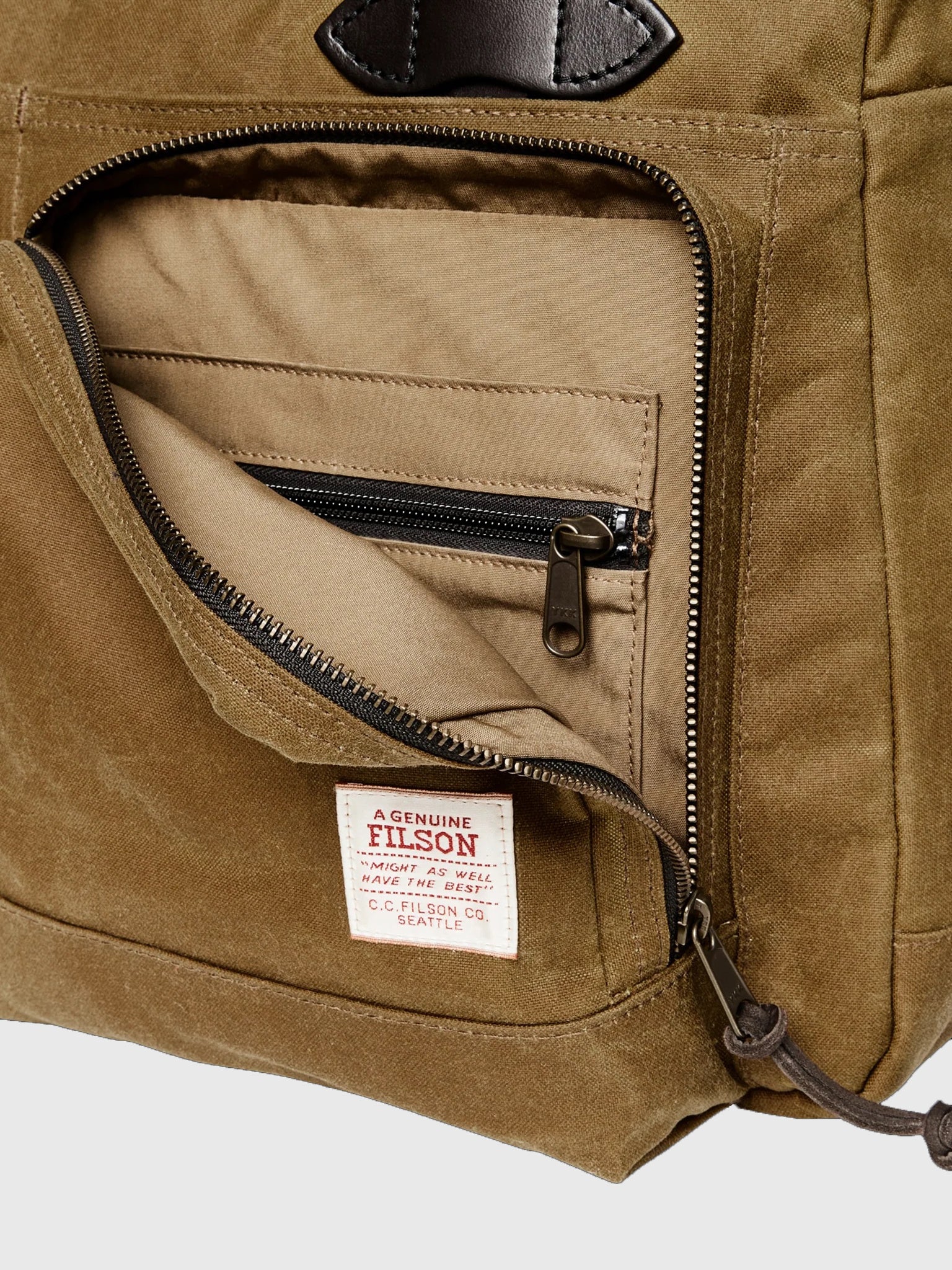 Filson 48 Hour Tin Cloth Duffle Bag - Image 5