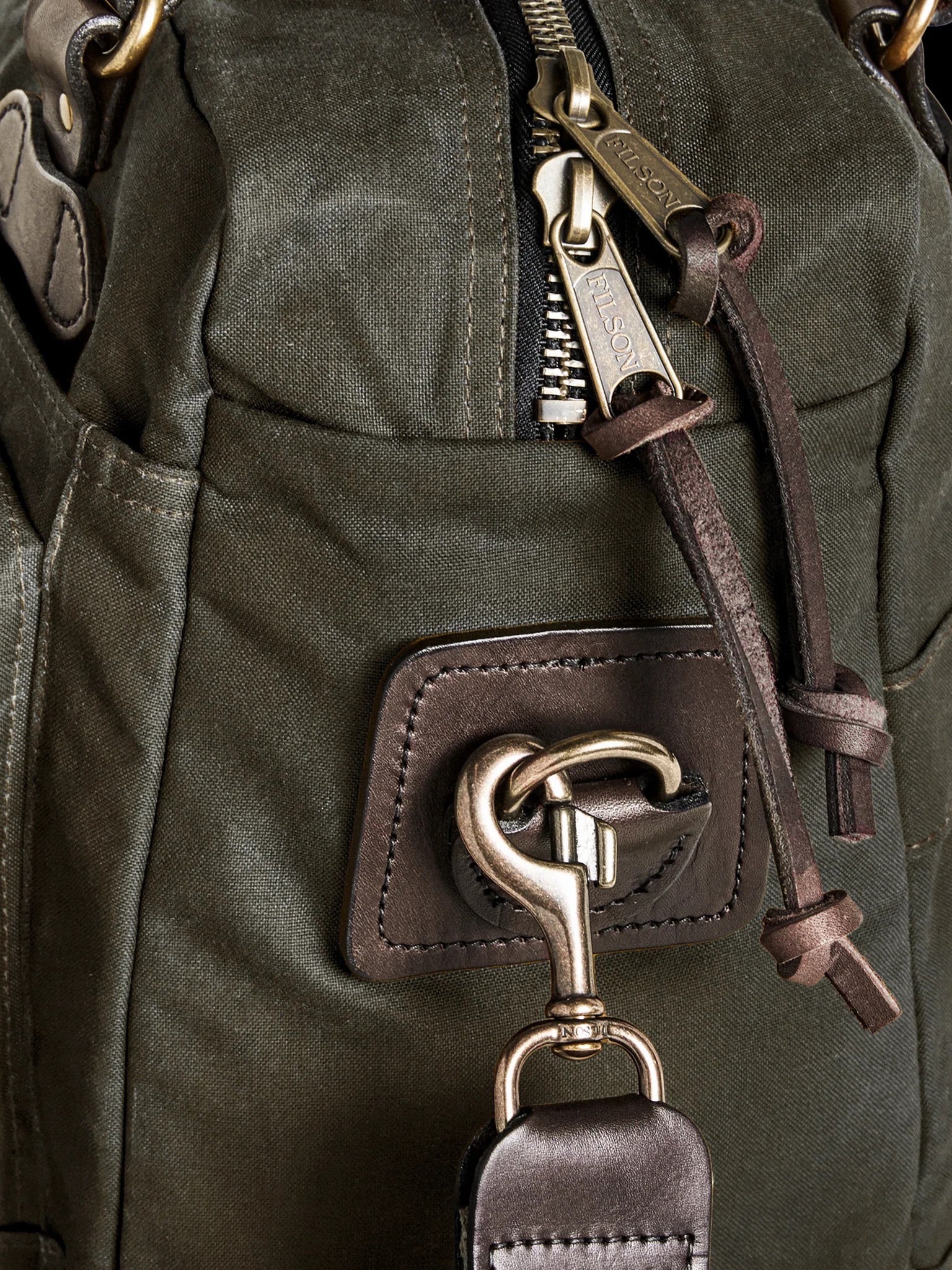 Filson 48 Hour Tin Cloth Duffle Bag - Image 9