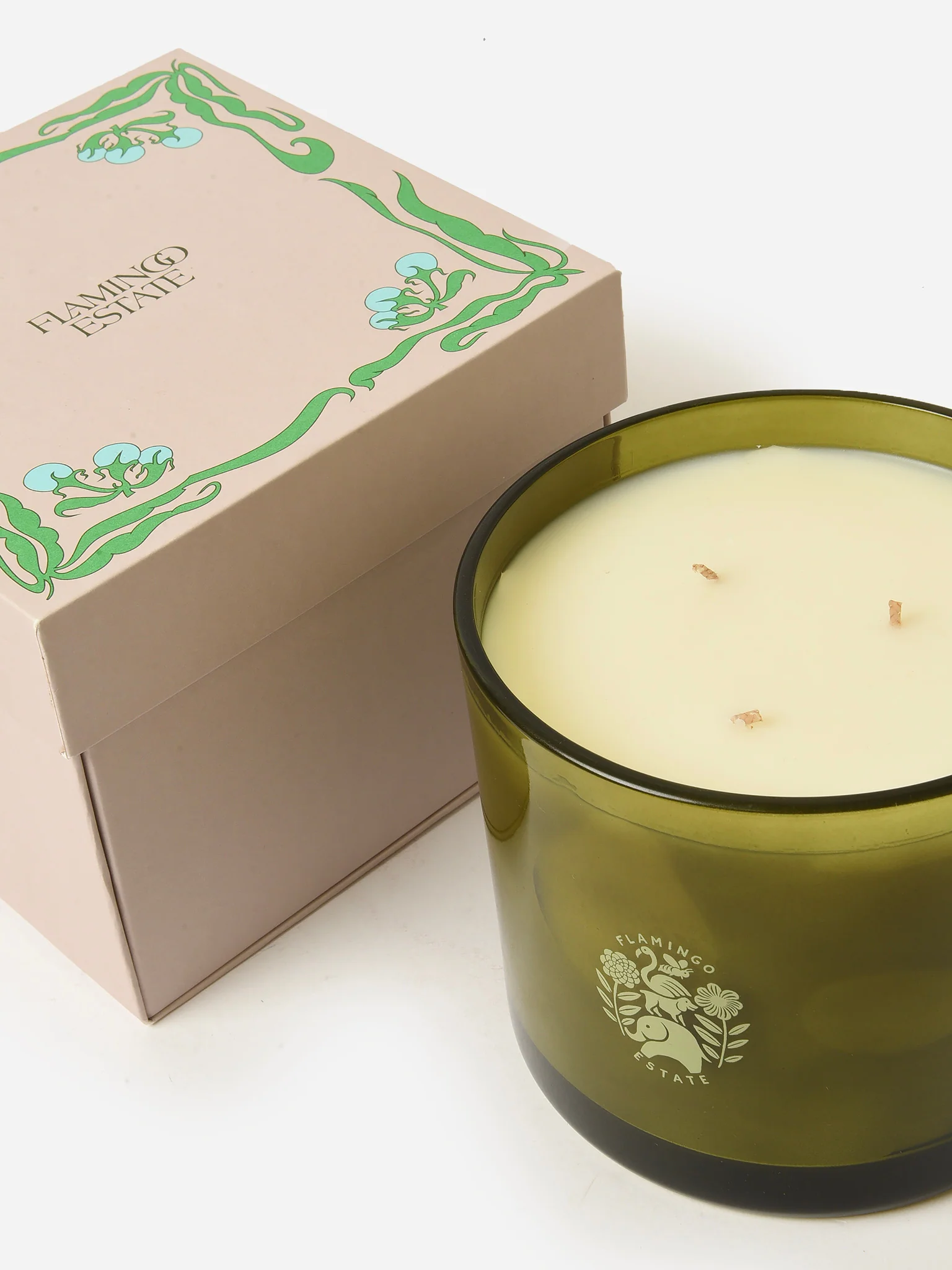 Flamingo Estate Night Blooming Jasmine + Damask Rose 26oz Candle