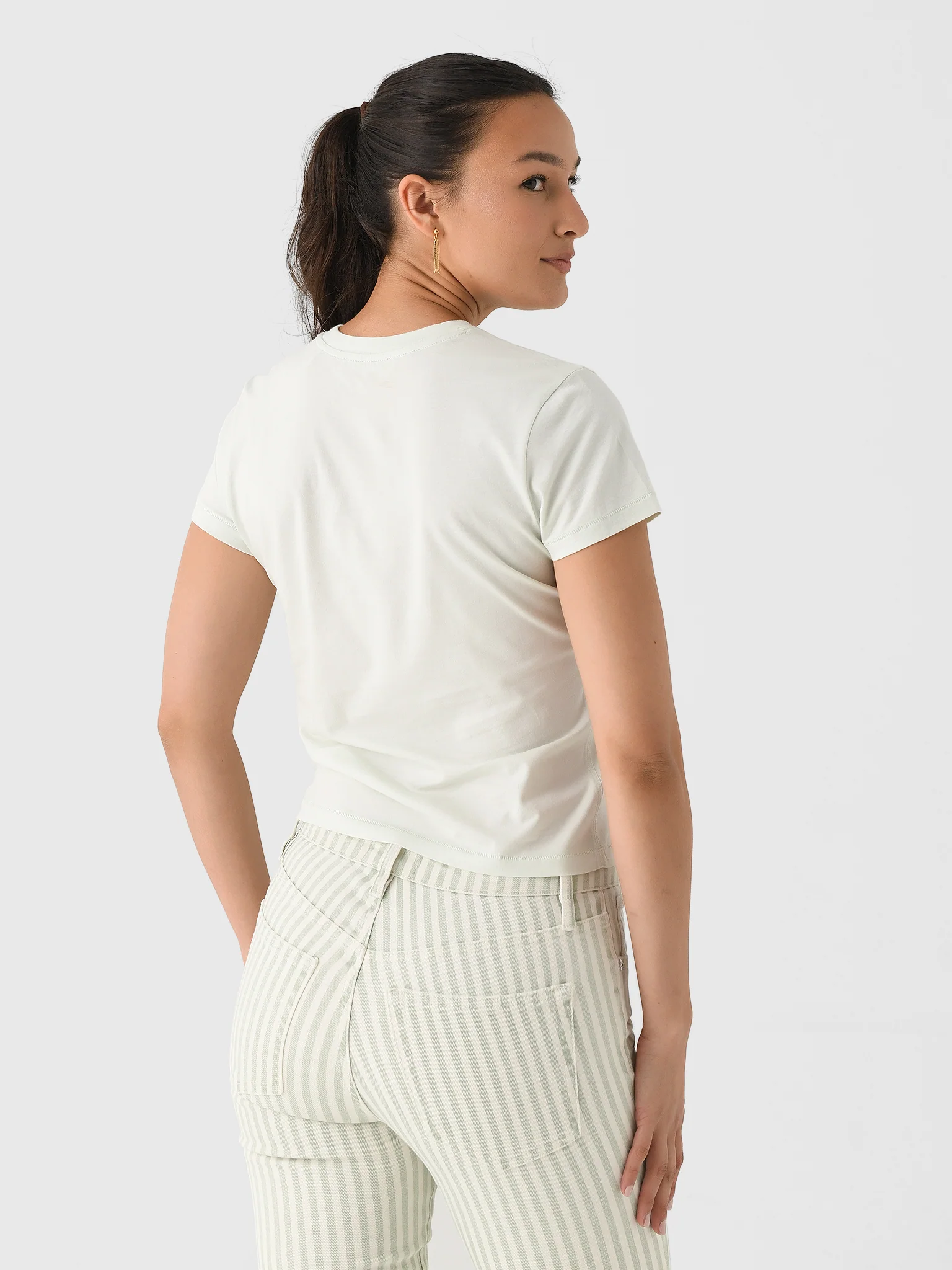 Frame Women's Fitted Baby Tee - Image 4
