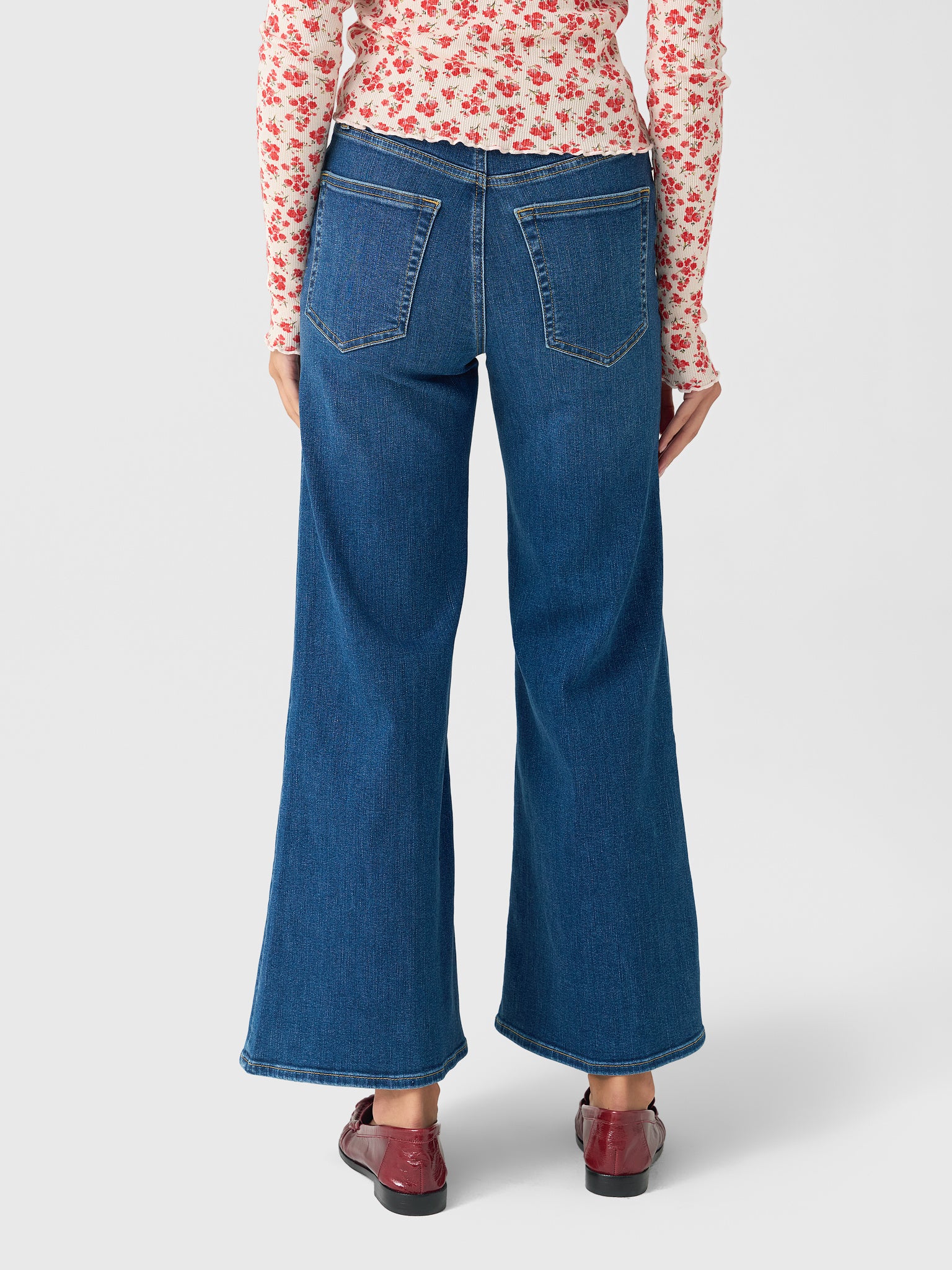 Frame Women's Le Palazzo Crop Jean - Image 6