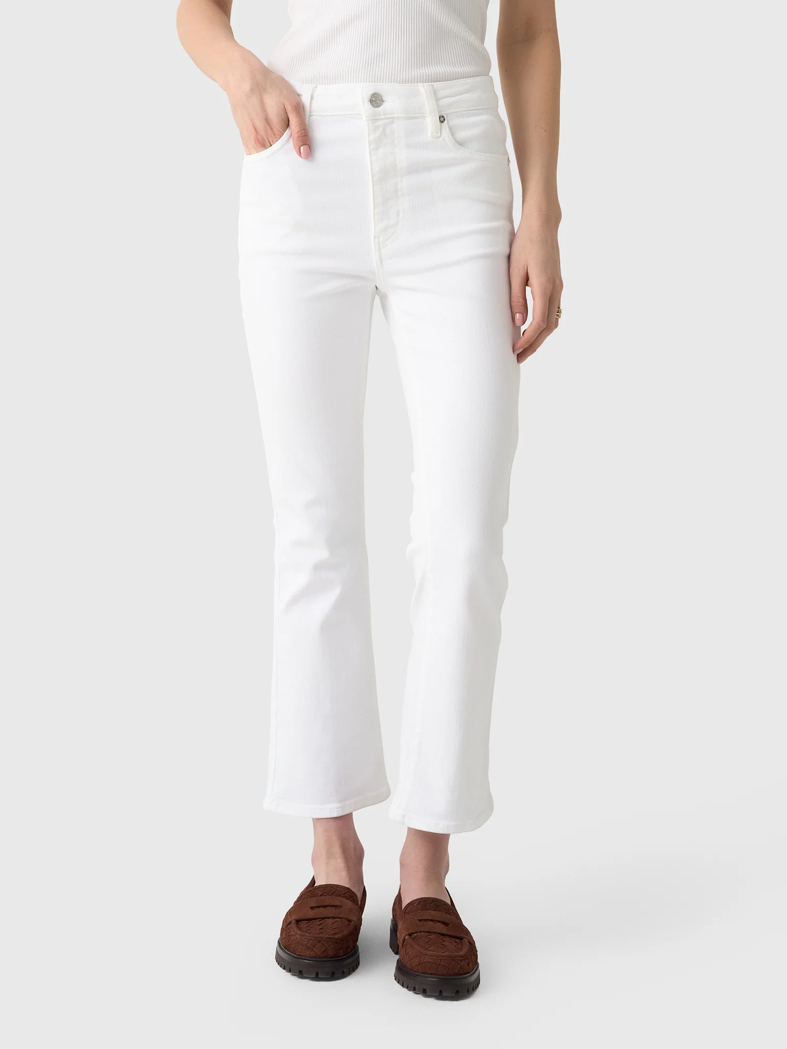 Frame Women's The Reboot Crop Jean - Image 7