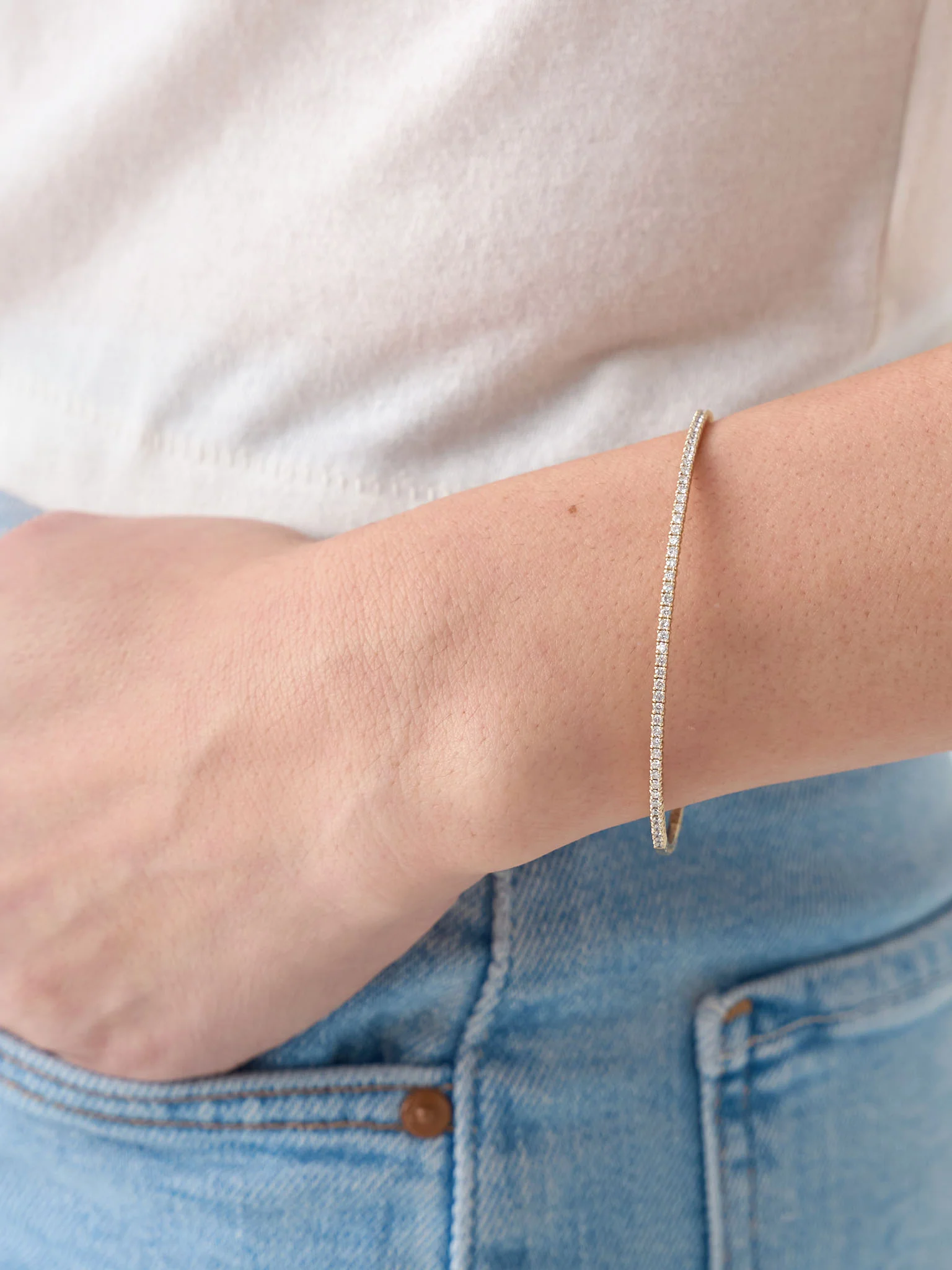 Francie B. Diamond Love Bracelet - Image 2