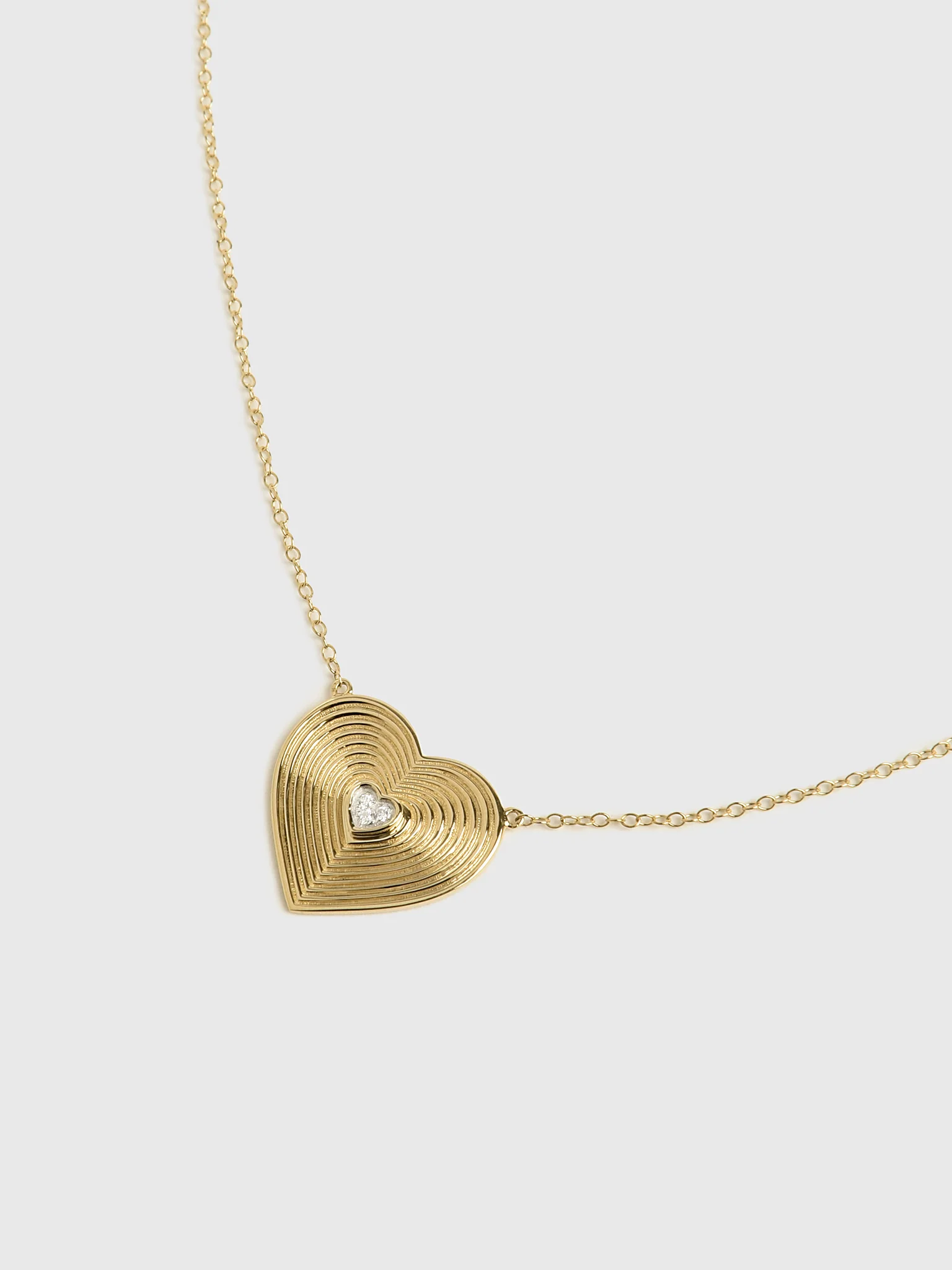 Francie B. Heart Necklace