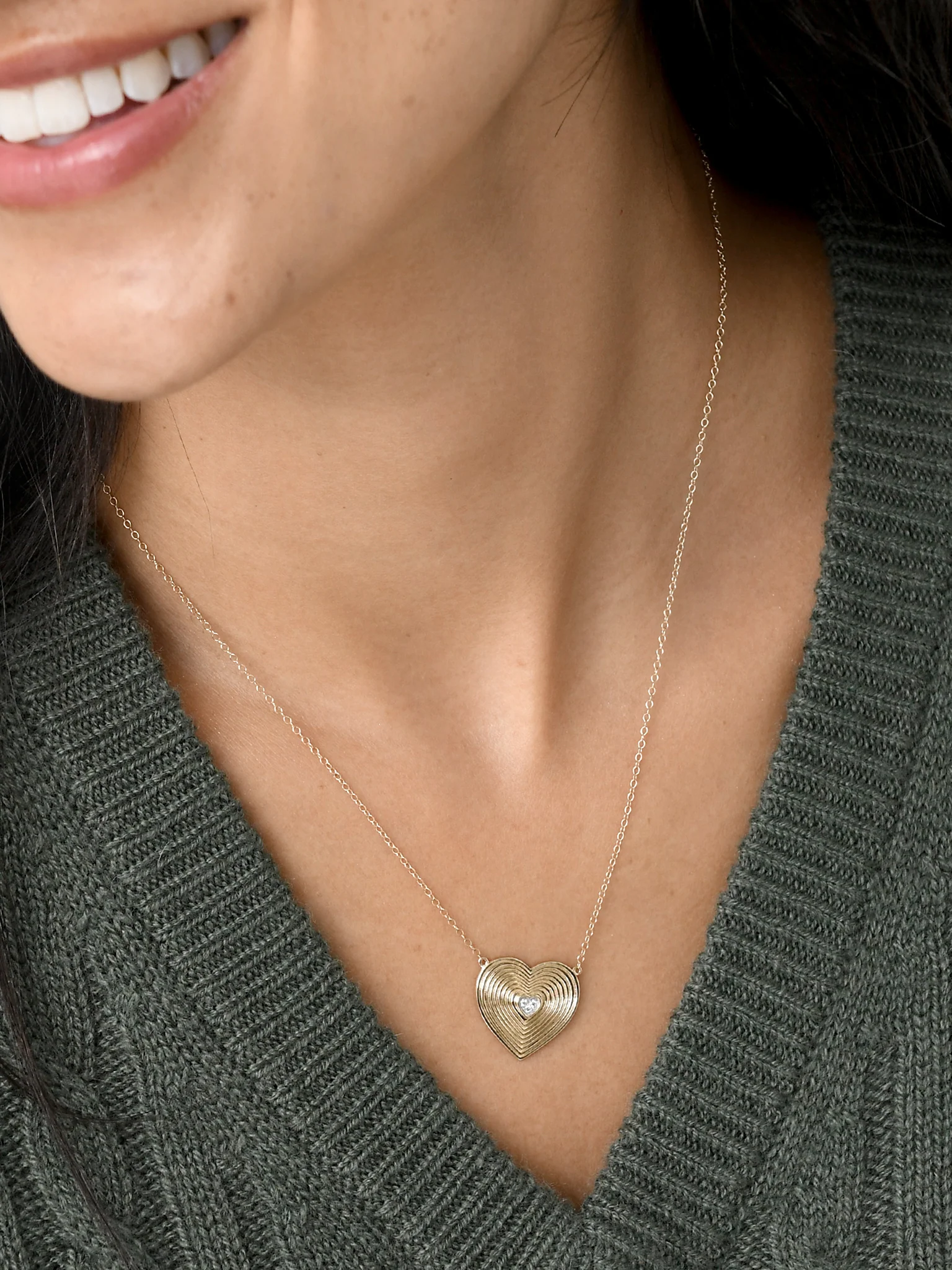 Francie B. Heart Necklace - Image 2