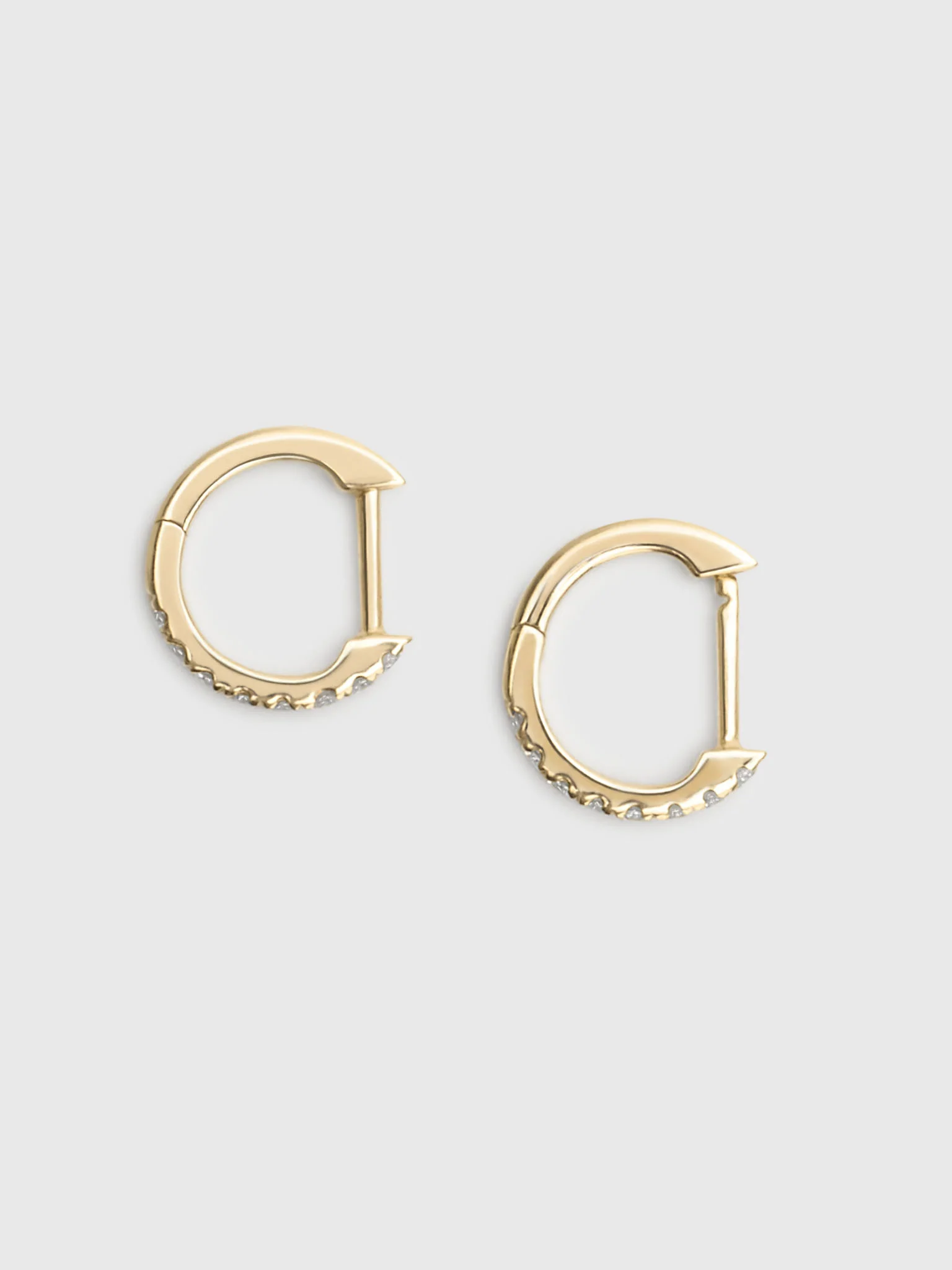 Francie B. Love Mini Hoop Earrings - Image 3
