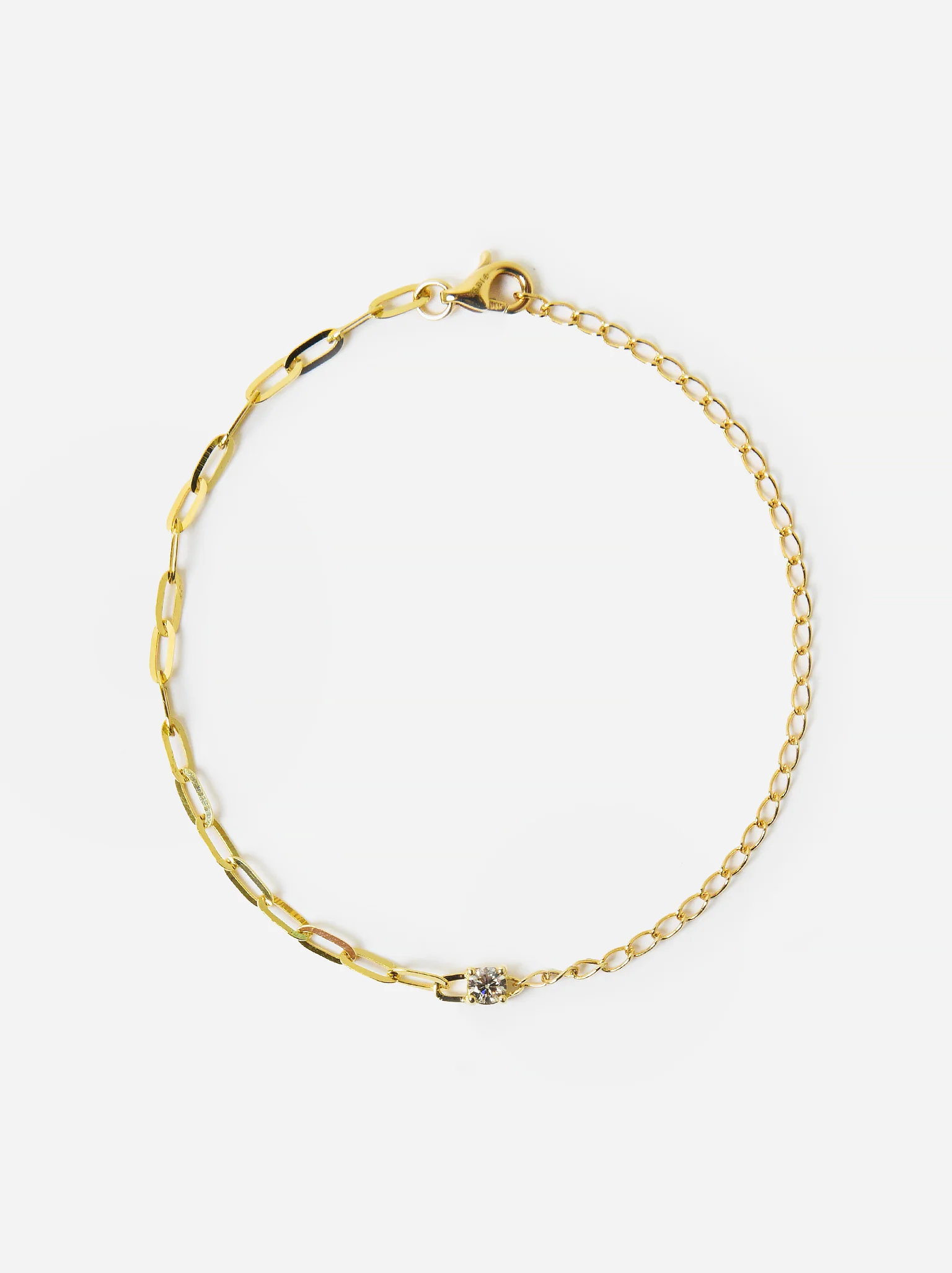 Francie B. Women's Diamond Center Chain Bracelet - Image 3