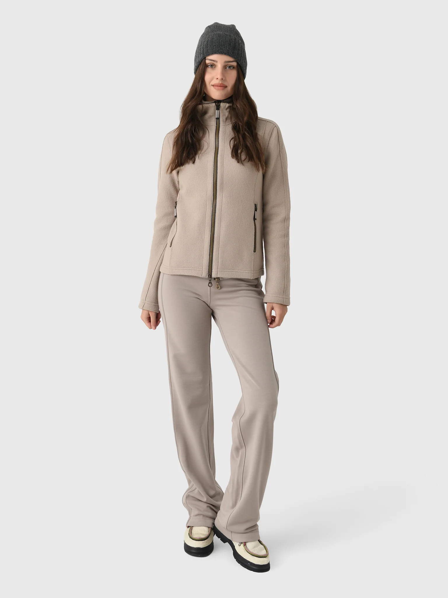 Frauenschuh Women's Rania Hooded Wool Jacket - Image 2