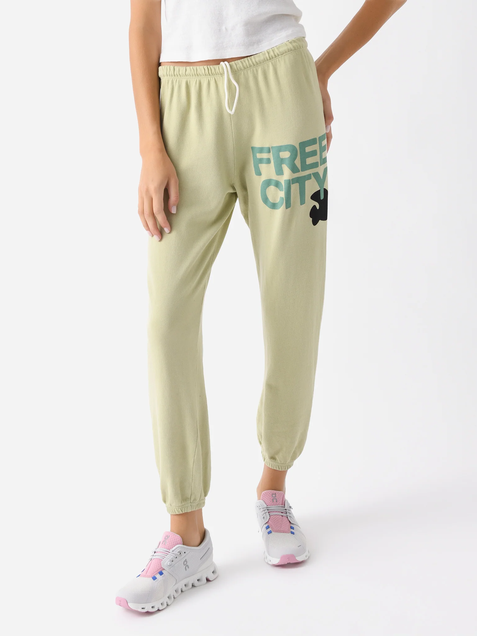 FREE CITY Women's Large Logo Sweatpant - Image 14