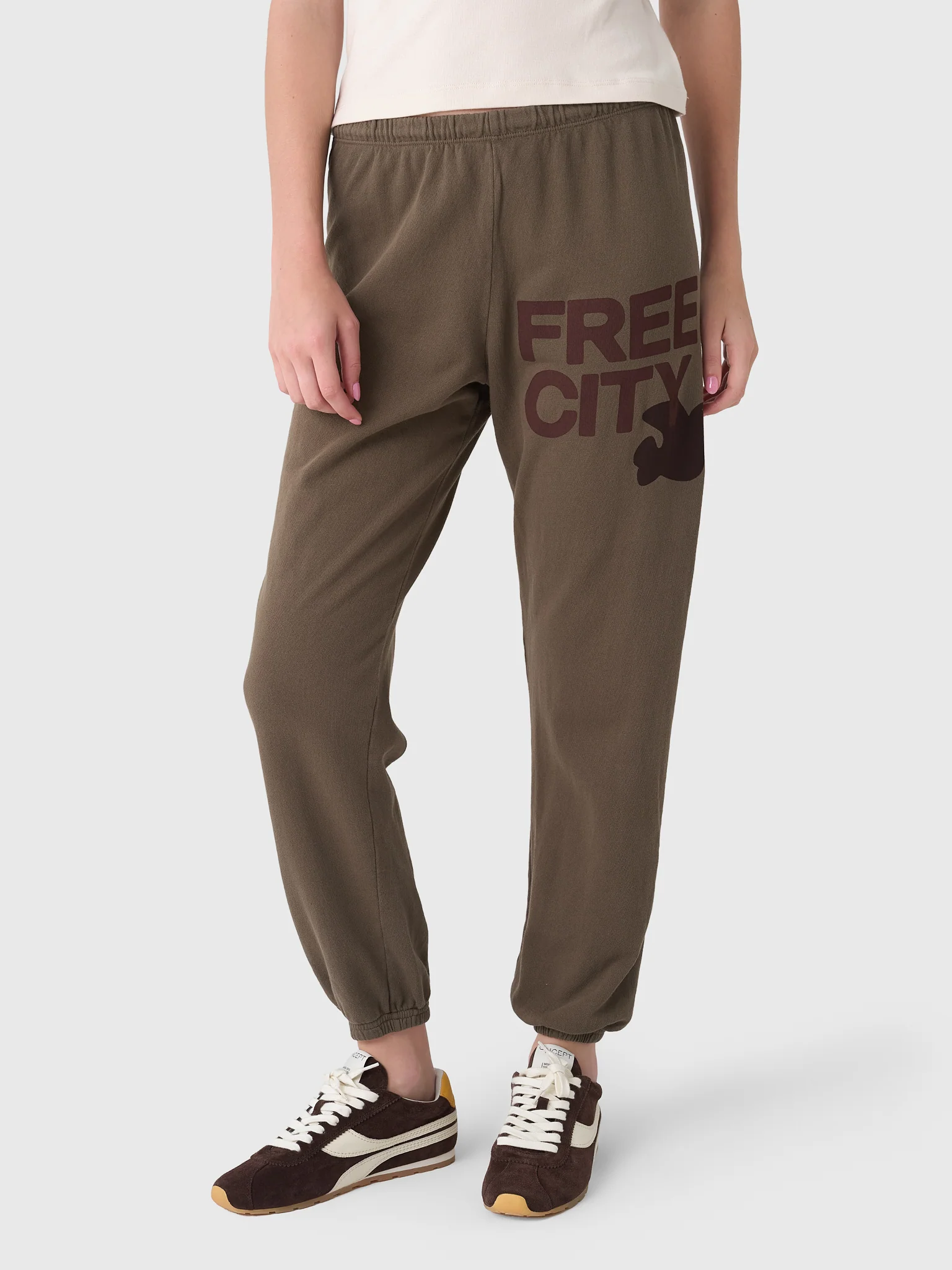 FREE CITY Women's Large Logo Sweatpant - Image 22