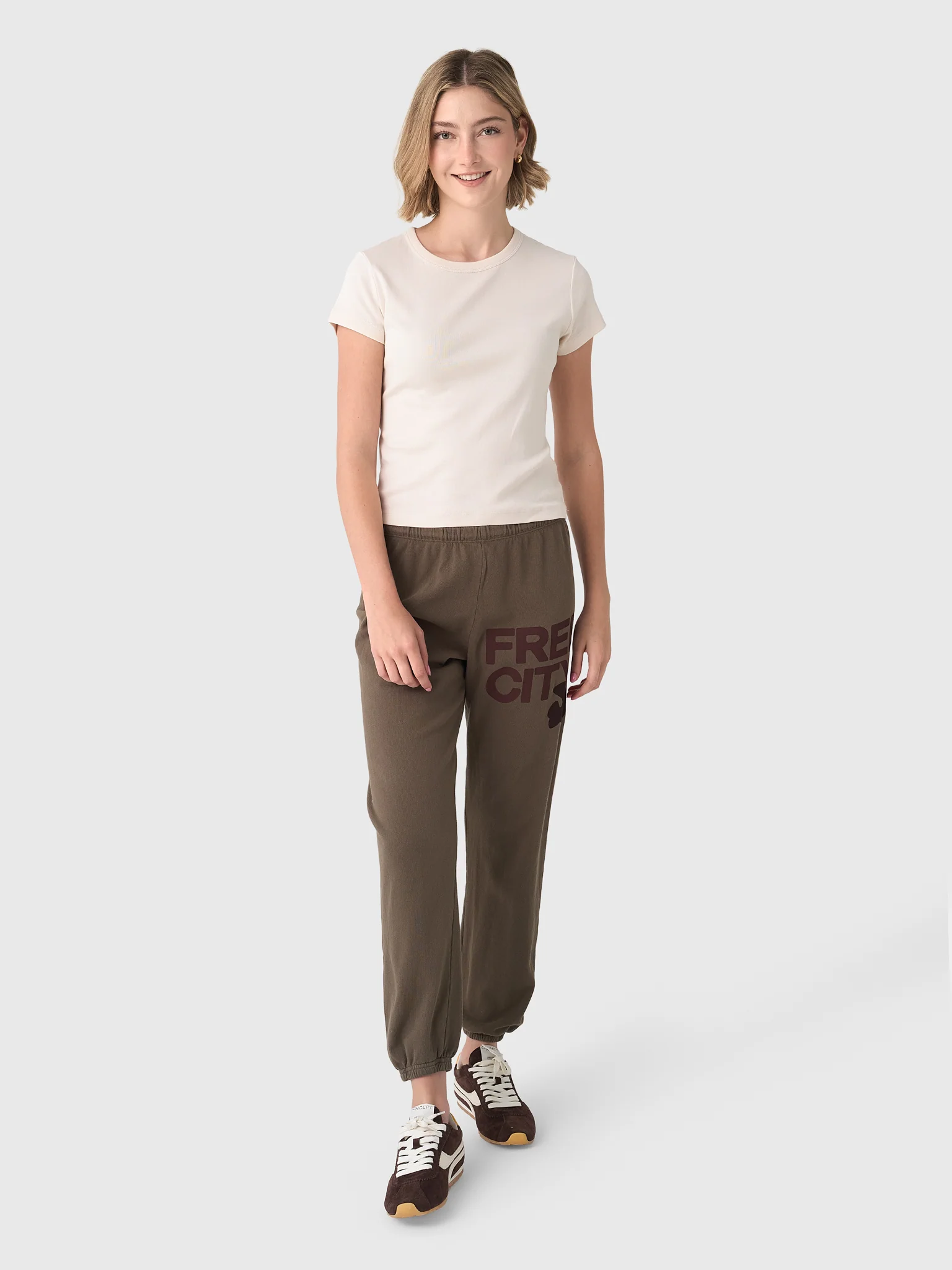FREE CITY Women's Large Logo Sweatpant - Image 23