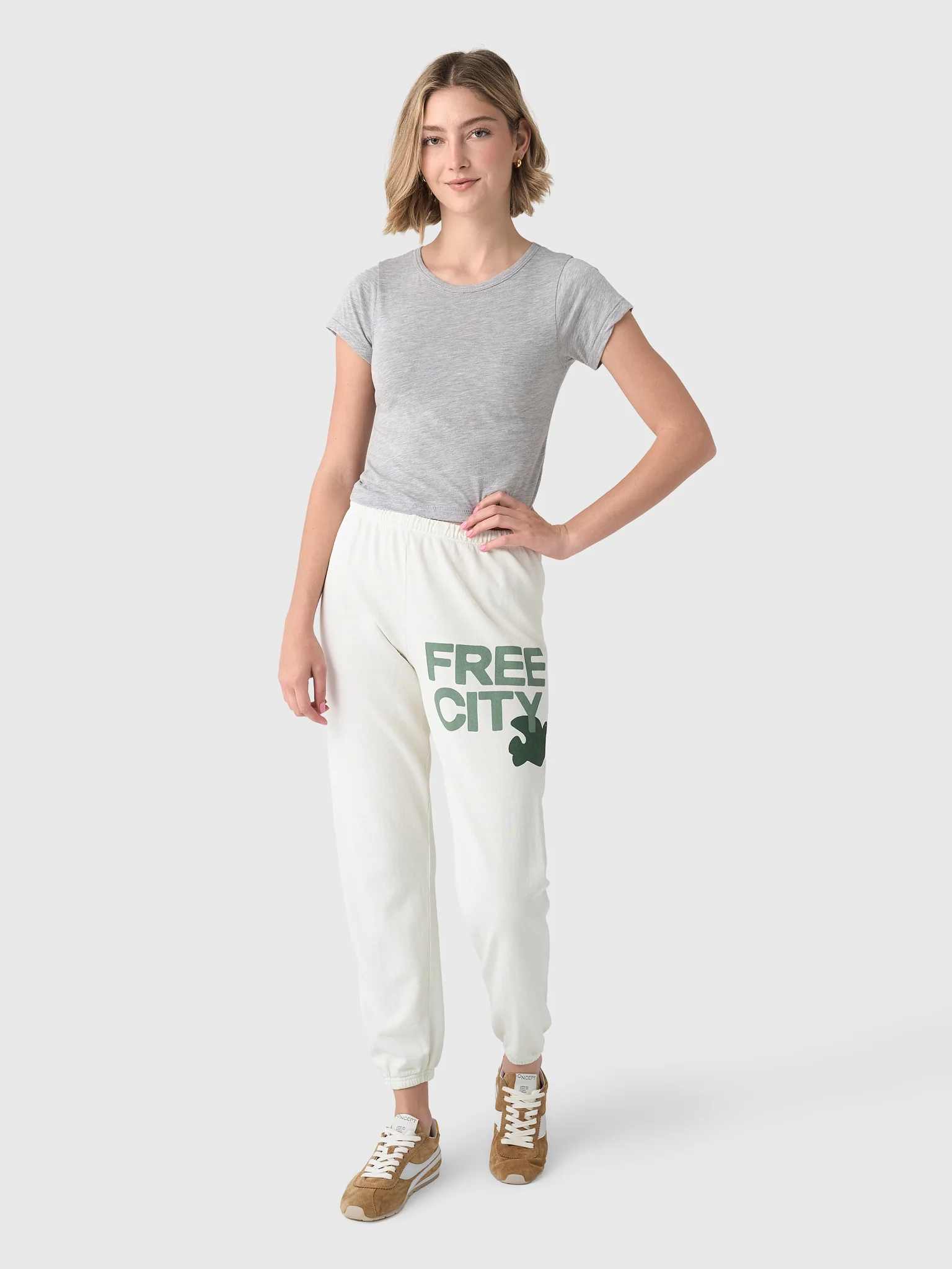 FREE CITY Women's Large Logo Sweatpant - Image 27