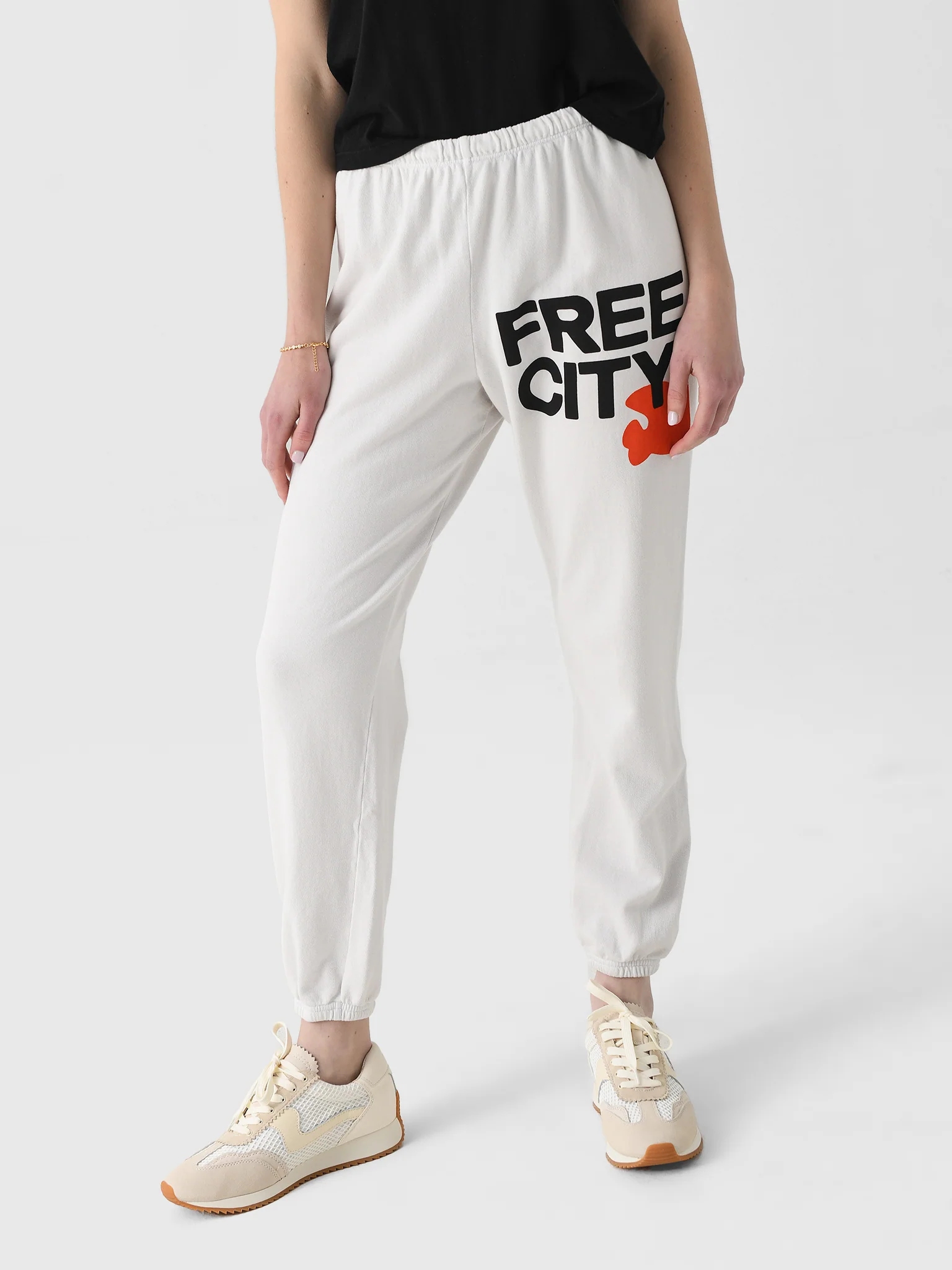 FREE CITY Women's Large Logo Sweatpant - Image 38