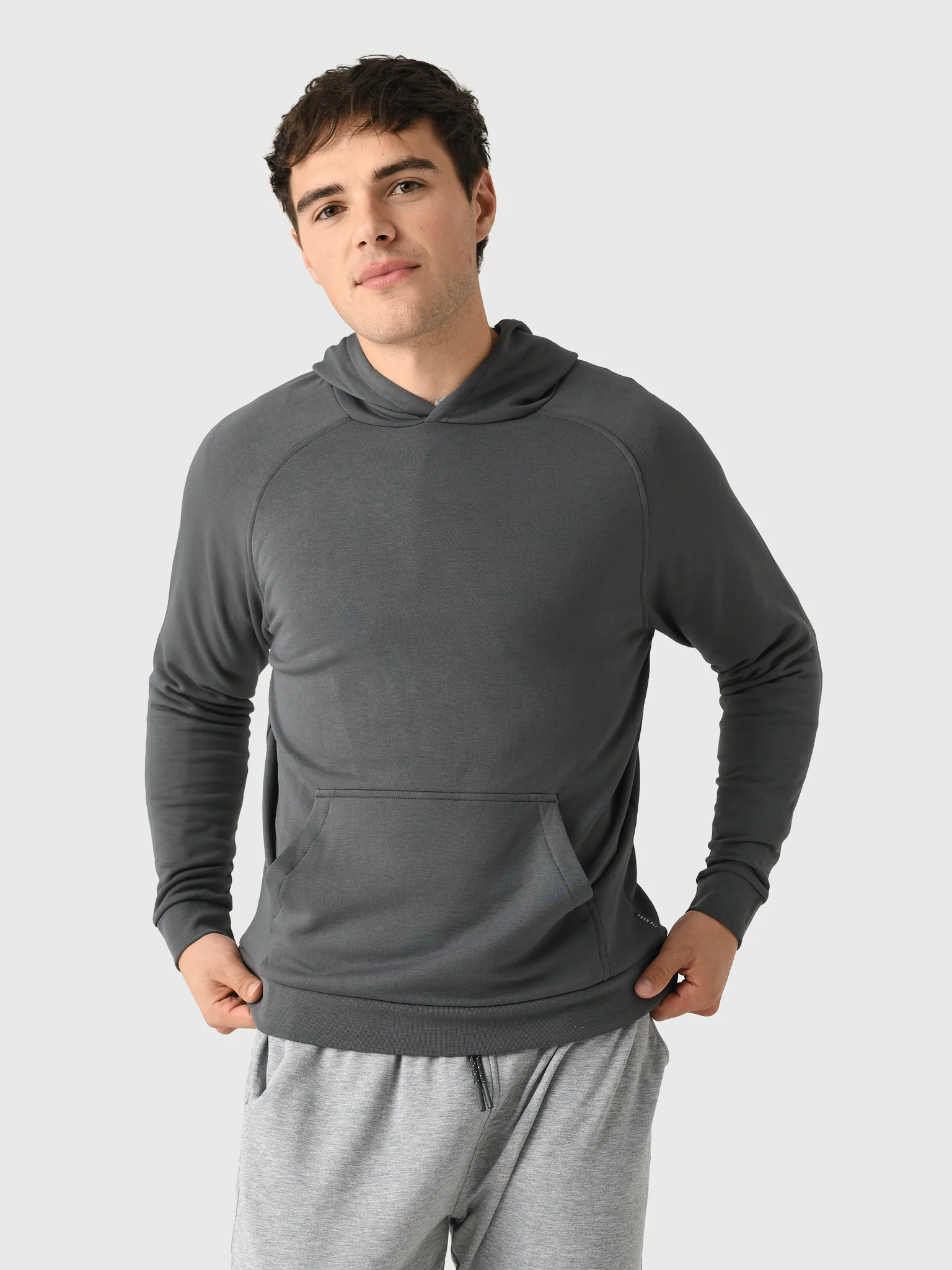Free Fly Men's Bamboo Lightweight Fleece Hoodie - Image 5