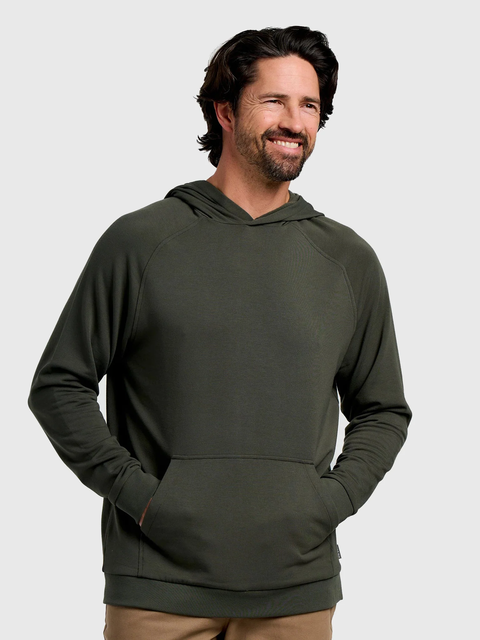Free Fly Men's Bamboo Lightweight Fleece Hoodie - Image 8
