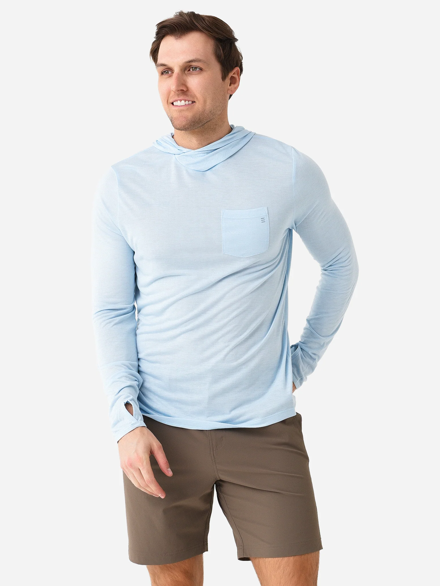 Free Fly Men's Bamboo Lightweight Hoodie - Image 33