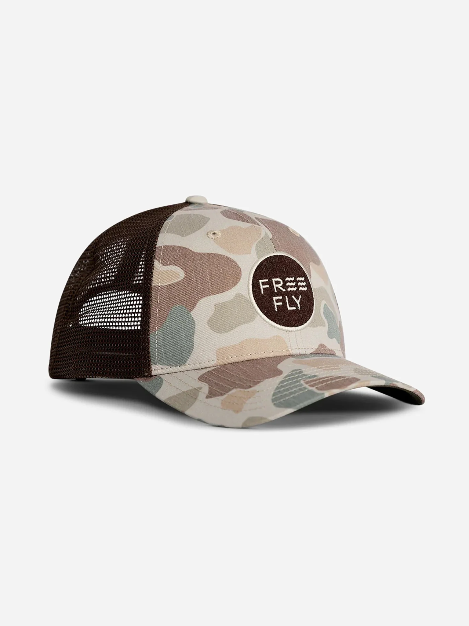 Free Fly Men's Camo Trucker Hat - Image 3