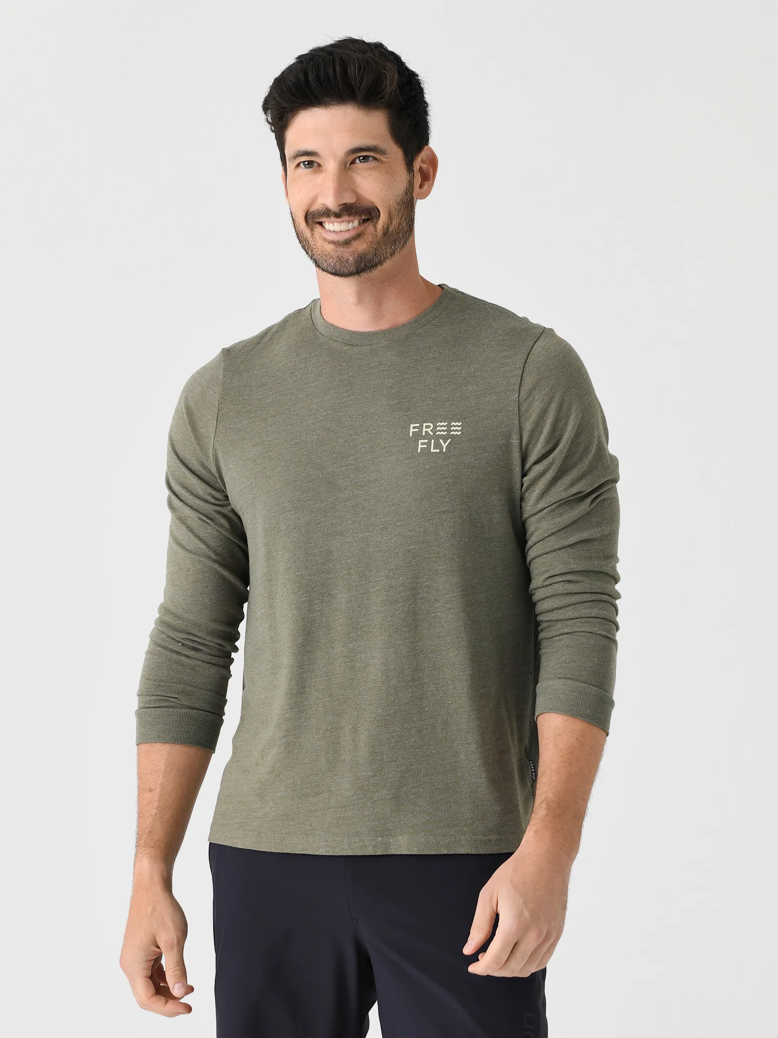 Free Fly Men's Comfort On Long Sleeve Tee