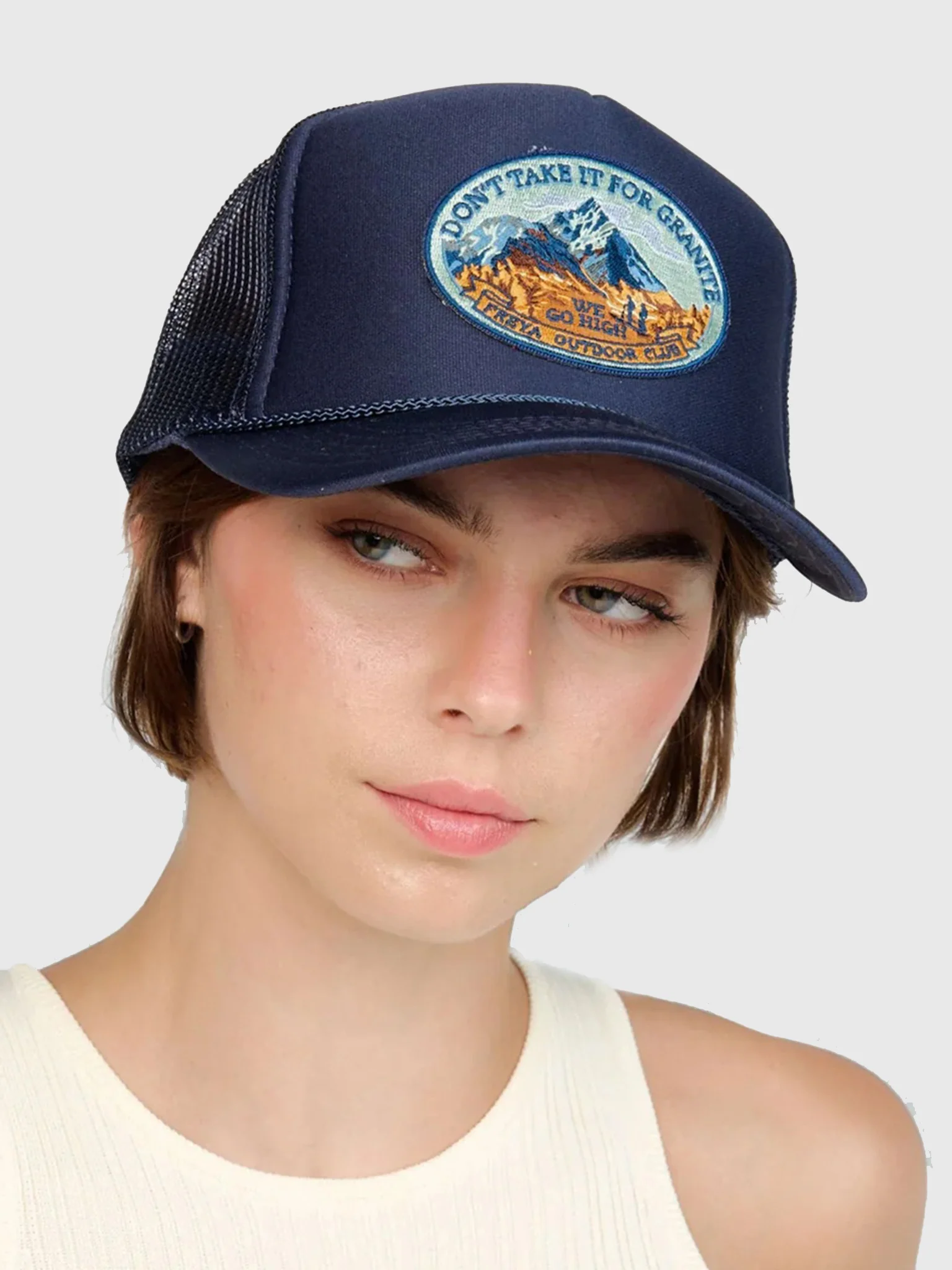 Freya Women's Don't Take It For Granite Trucker Hat - Image 2
