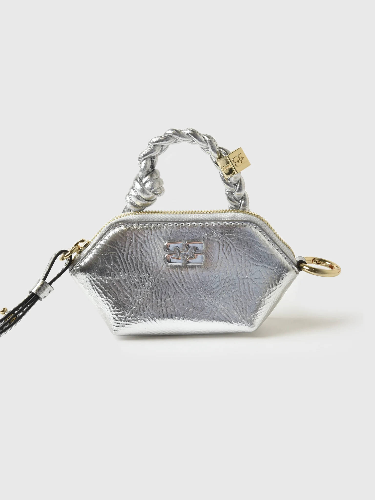 GANNI Metallic Bou Nano Bag