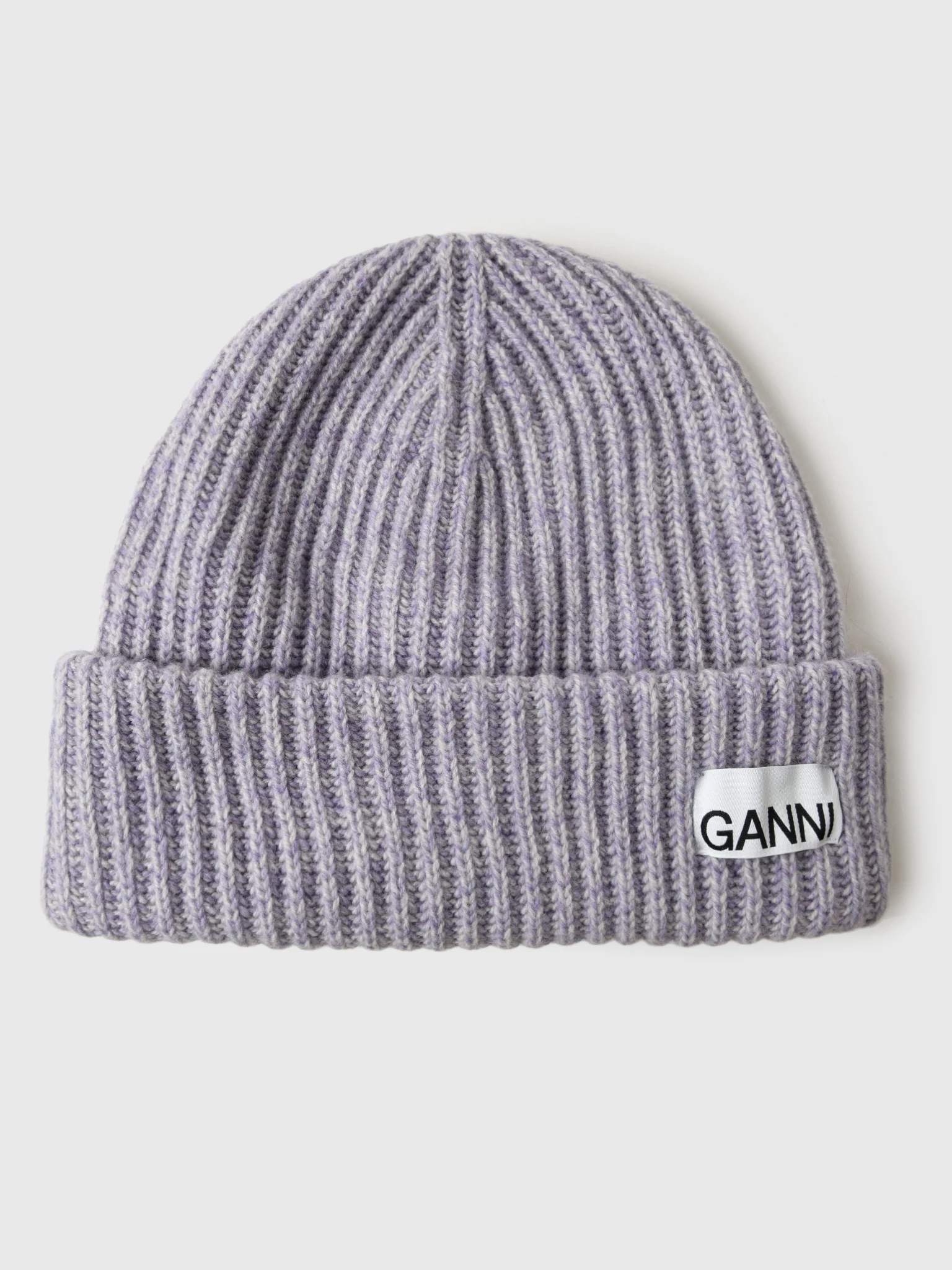 GANNI Women's Rib Knit Beanie