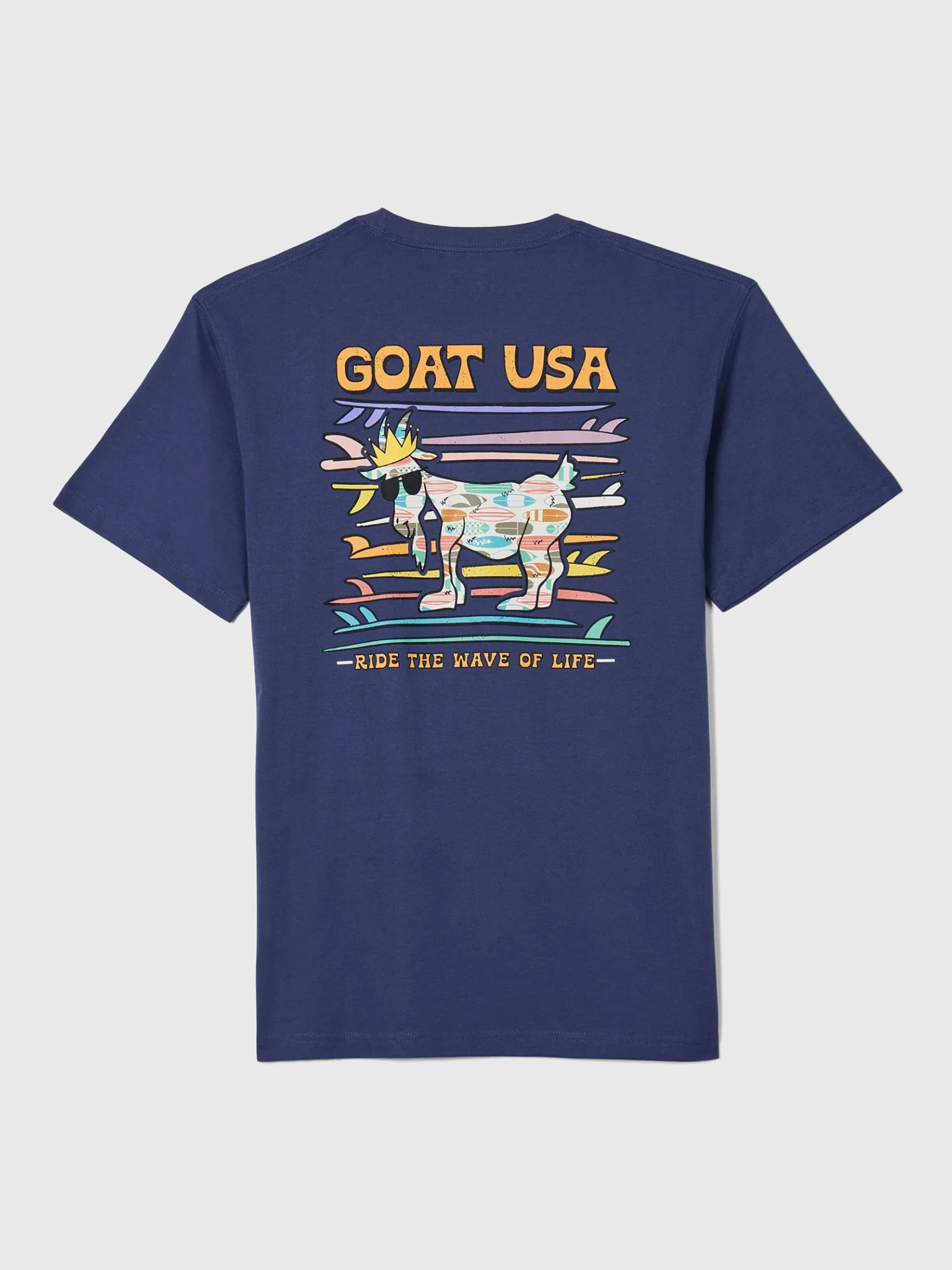 Goat USA Boys' Surf T-Shirt - Image 2
