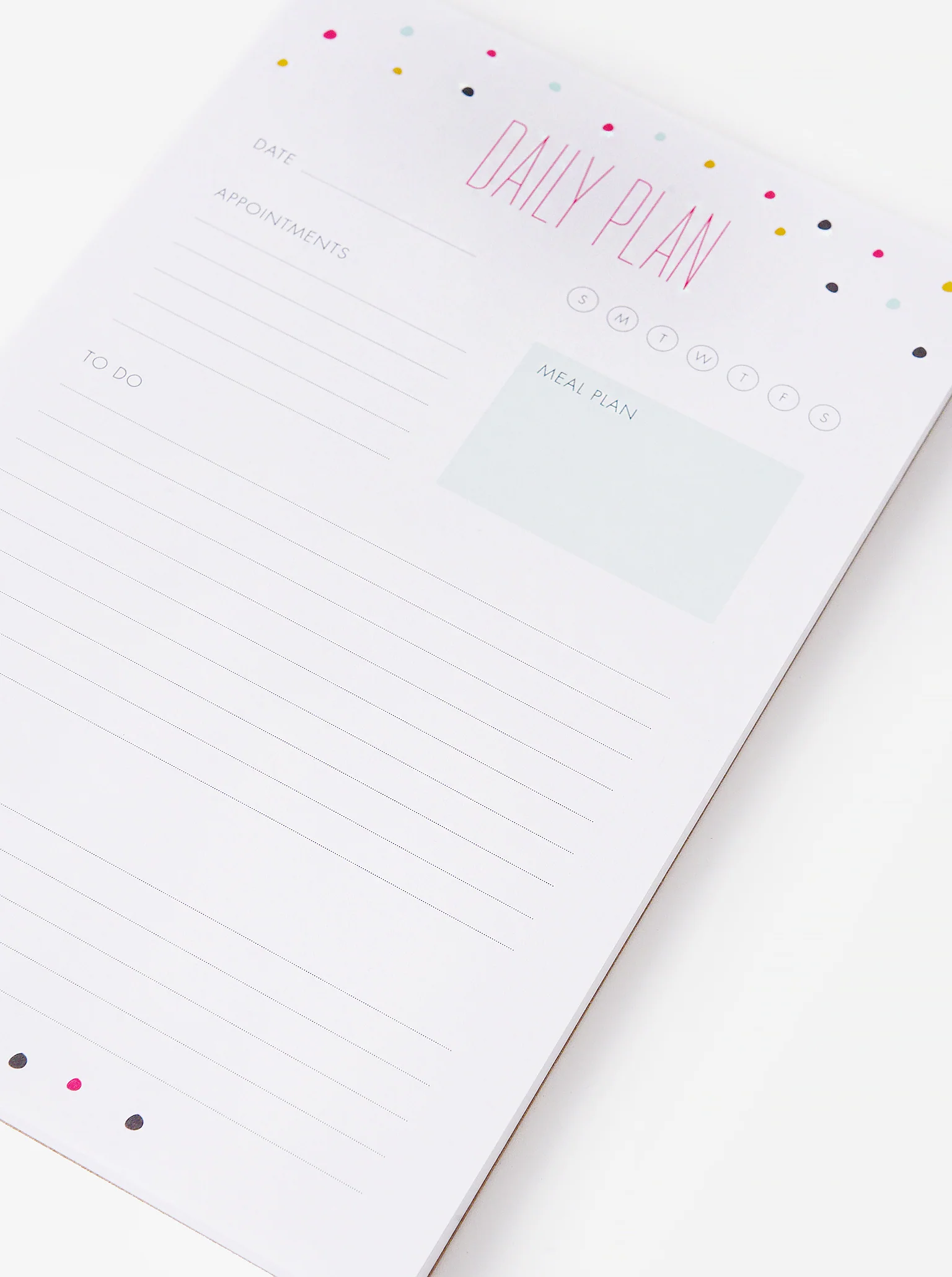 Graphic Anthology Daily Plan Note Pad - Image 2