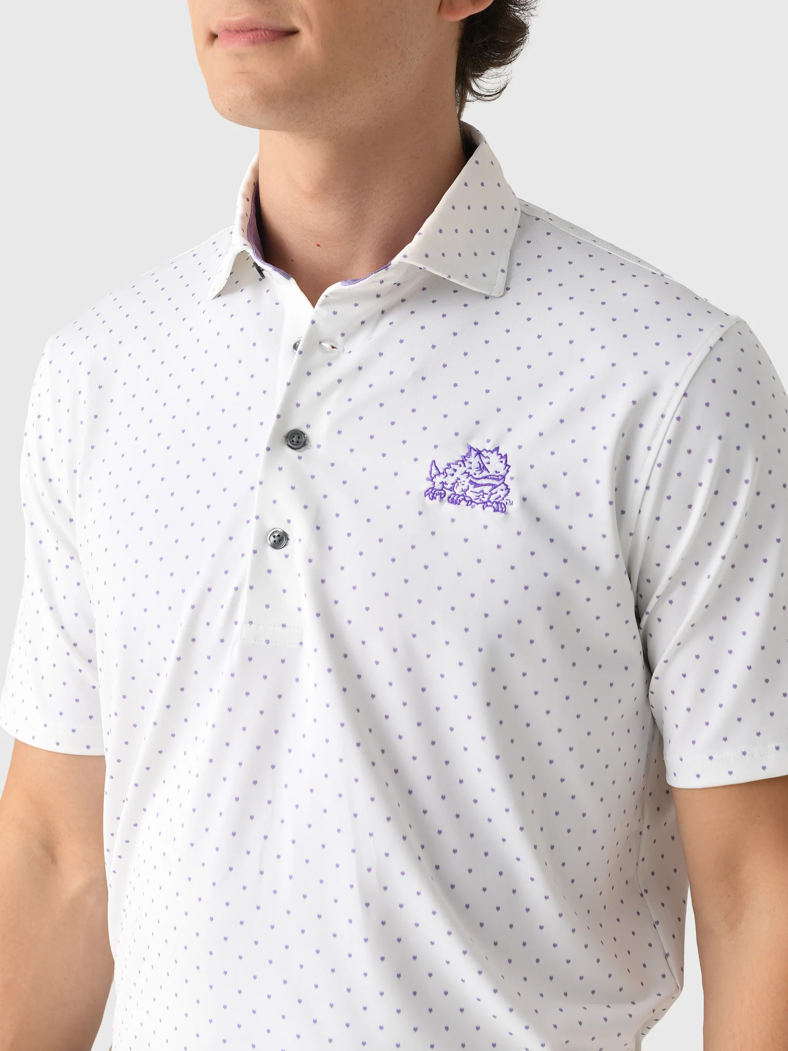 Greyson Men's Collegiate Icon Polo - Image 10