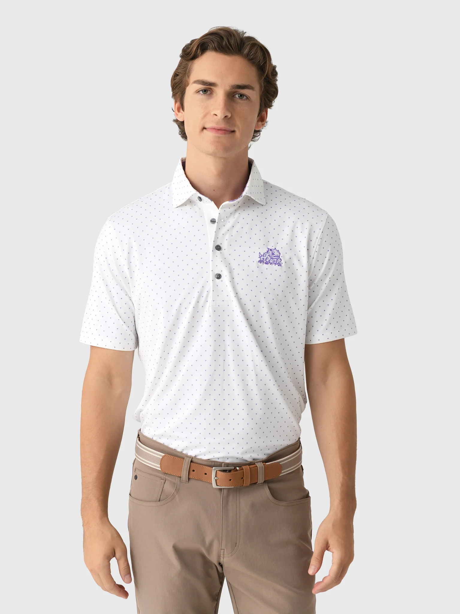 Greyson Men's Collegiate Icon Polo - Image 6