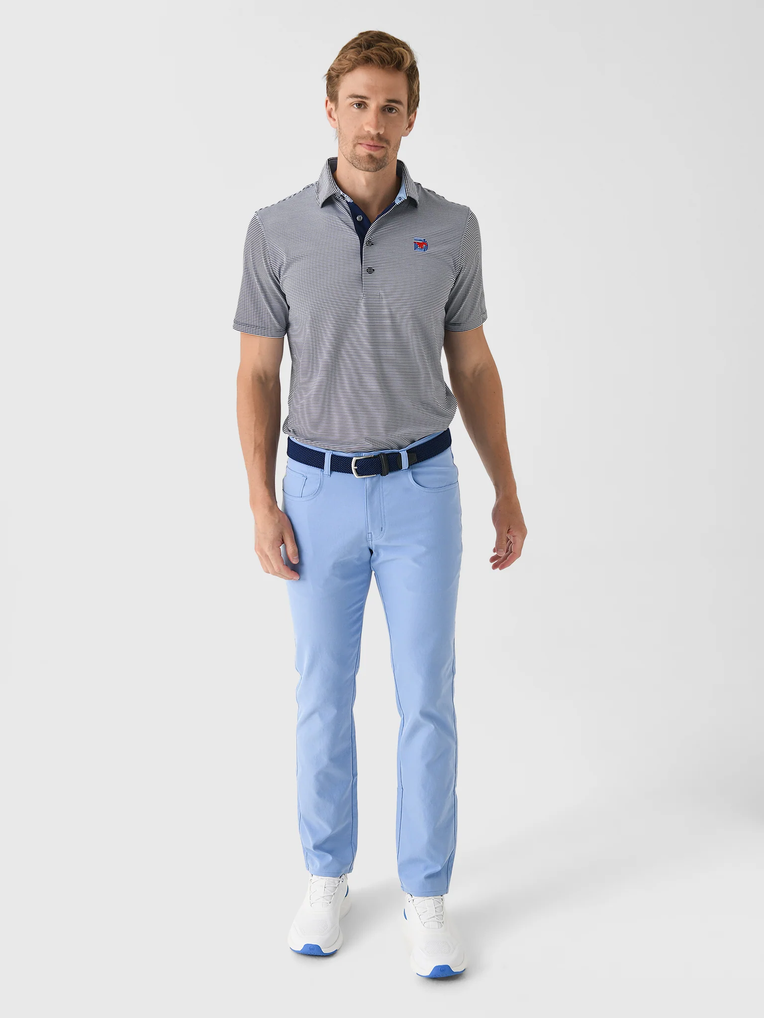 Greyson Men's Collegiate Saranac Polo - Image 11