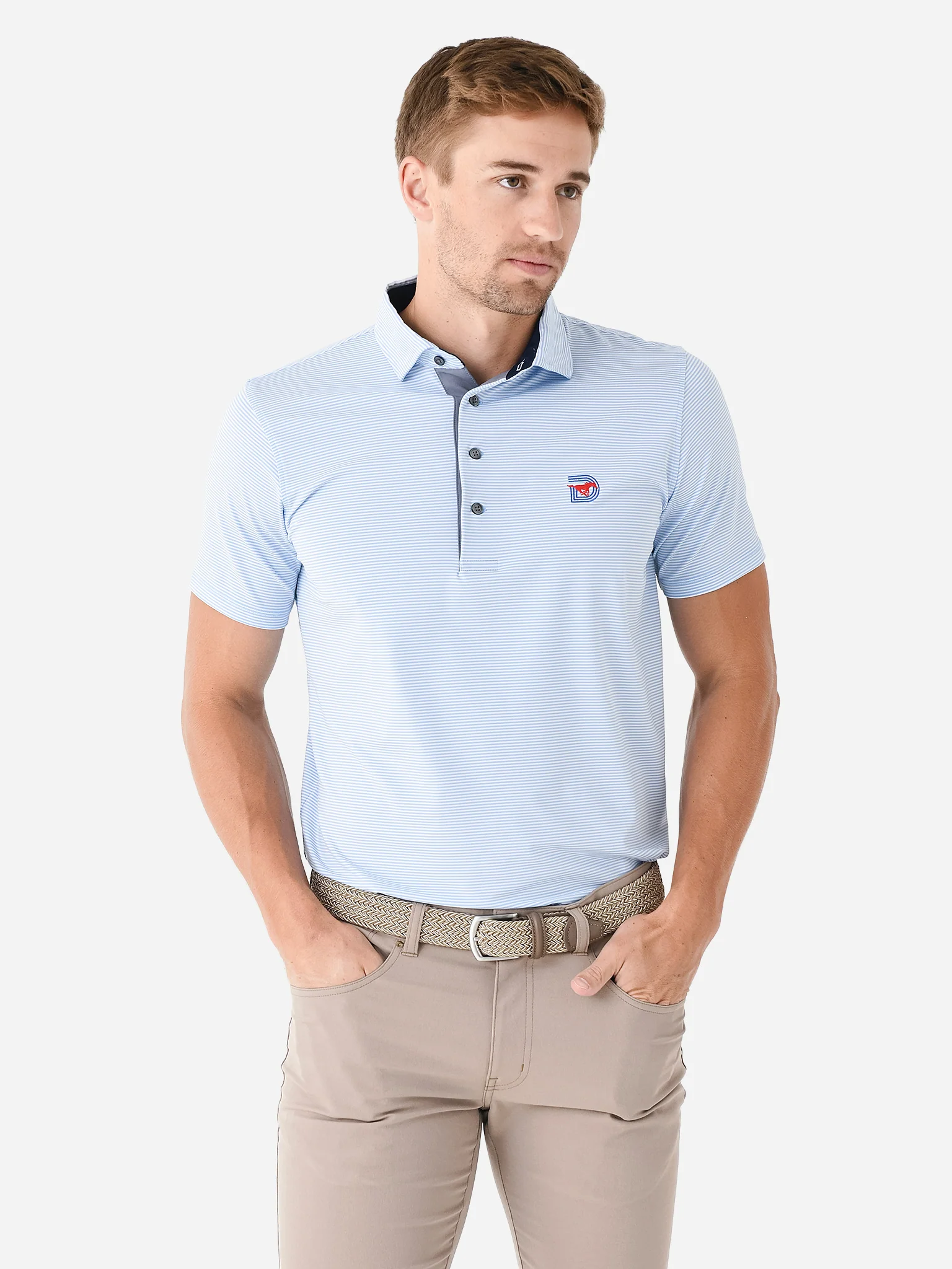 Greyson Men's Collegiate Saranac Polo - Image 15