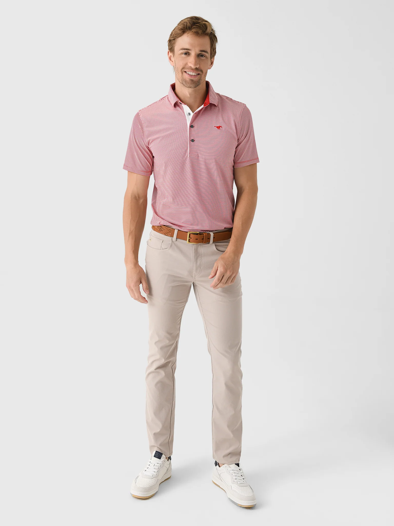 Greyson Men's Collegiate Saranac Polo - Image 2