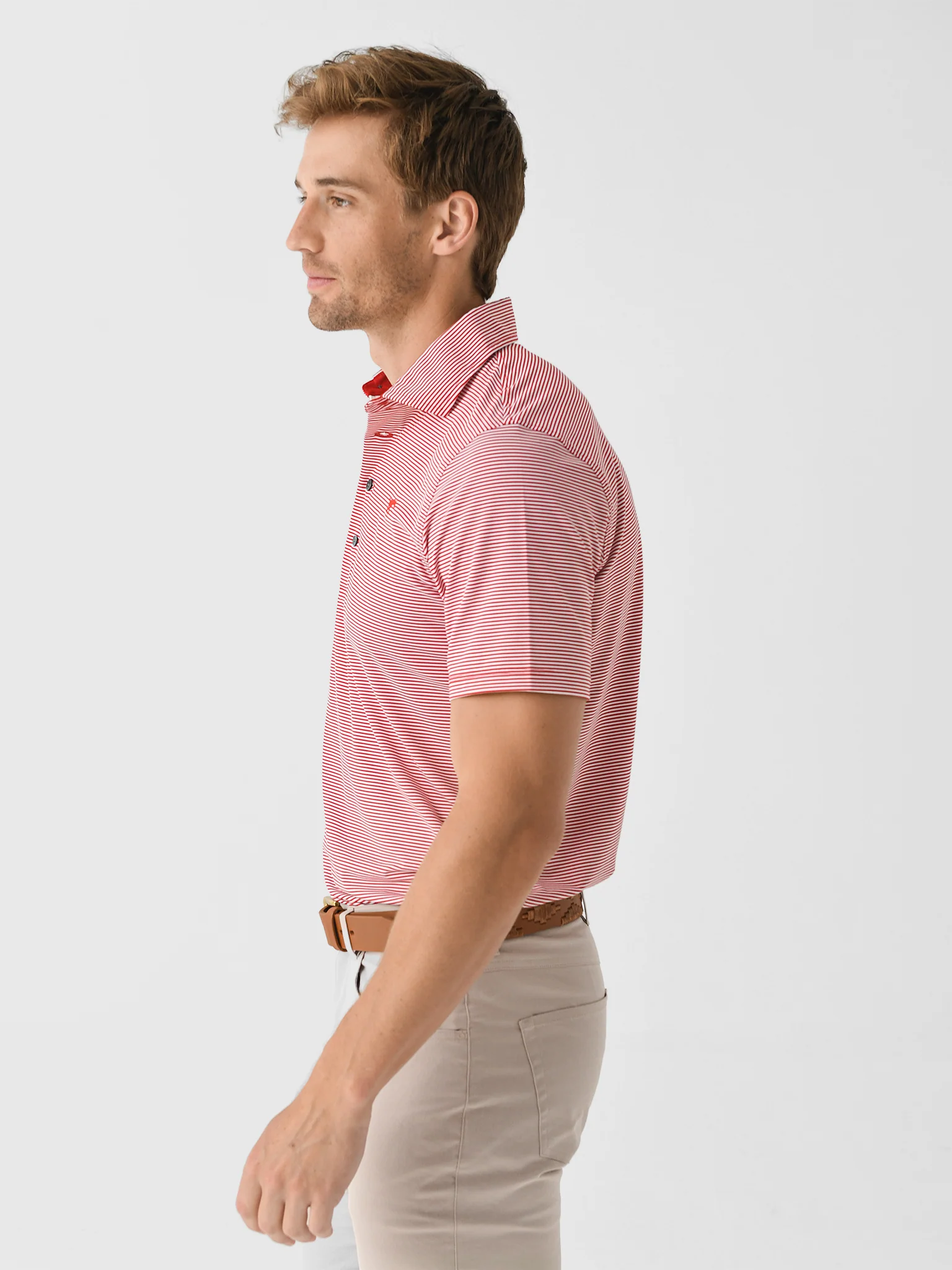 Greyson Men's Collegiate Saranac Polo - Image 3