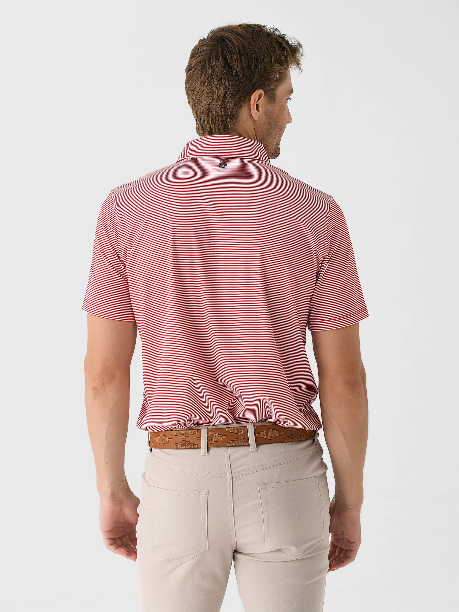 Greyson Men's Collegiate Saranac Polo - Image 4